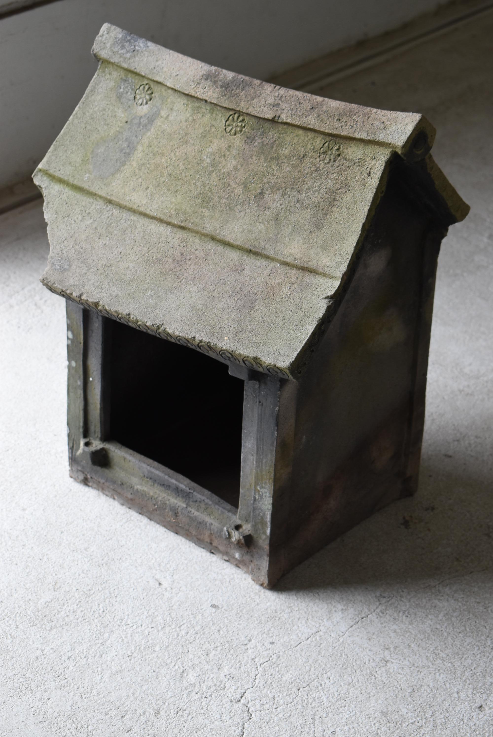 Santuario grande de cerámica japonesa de los años 1860-1920 / Objeto Wabi Sabi Japonés en venta