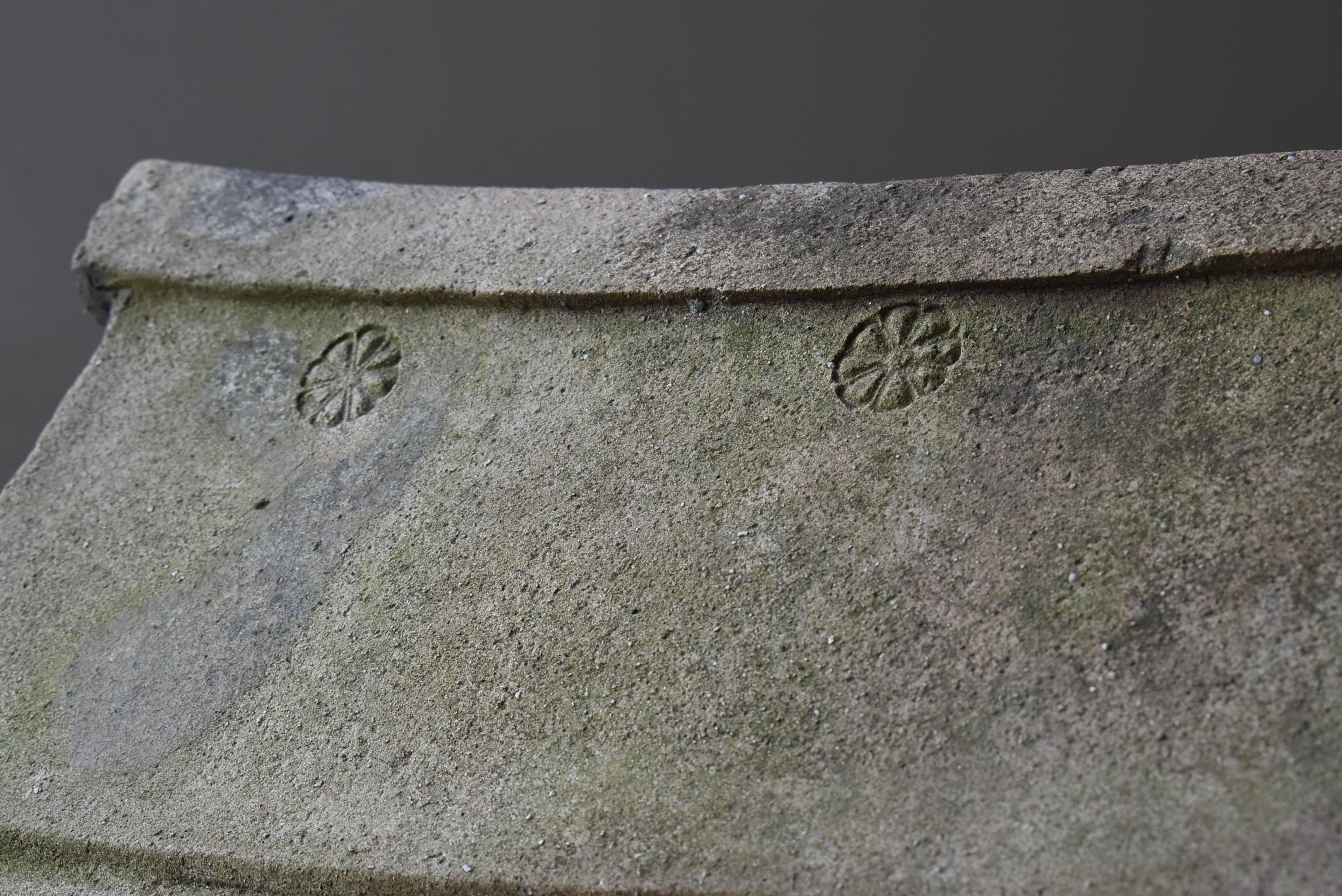 Santuario grande de cerámica japonesa de los años 1860-1920 / Objeto Wabi Sabi siglo XX en venta