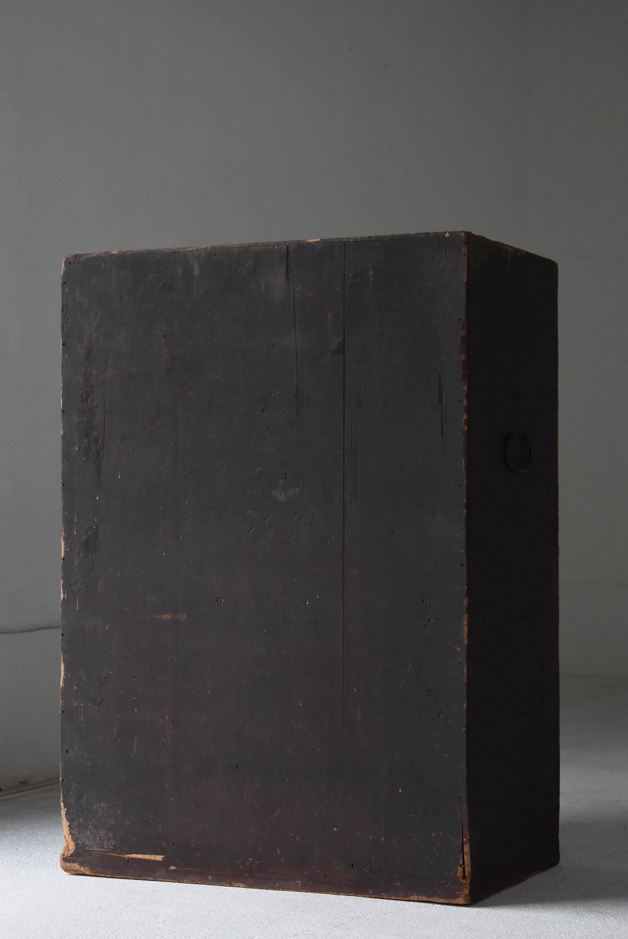 Japanese Antique Large Drawer 1860s-1920s / Tansu Sideboard Wabi Sabi For Sale 6
