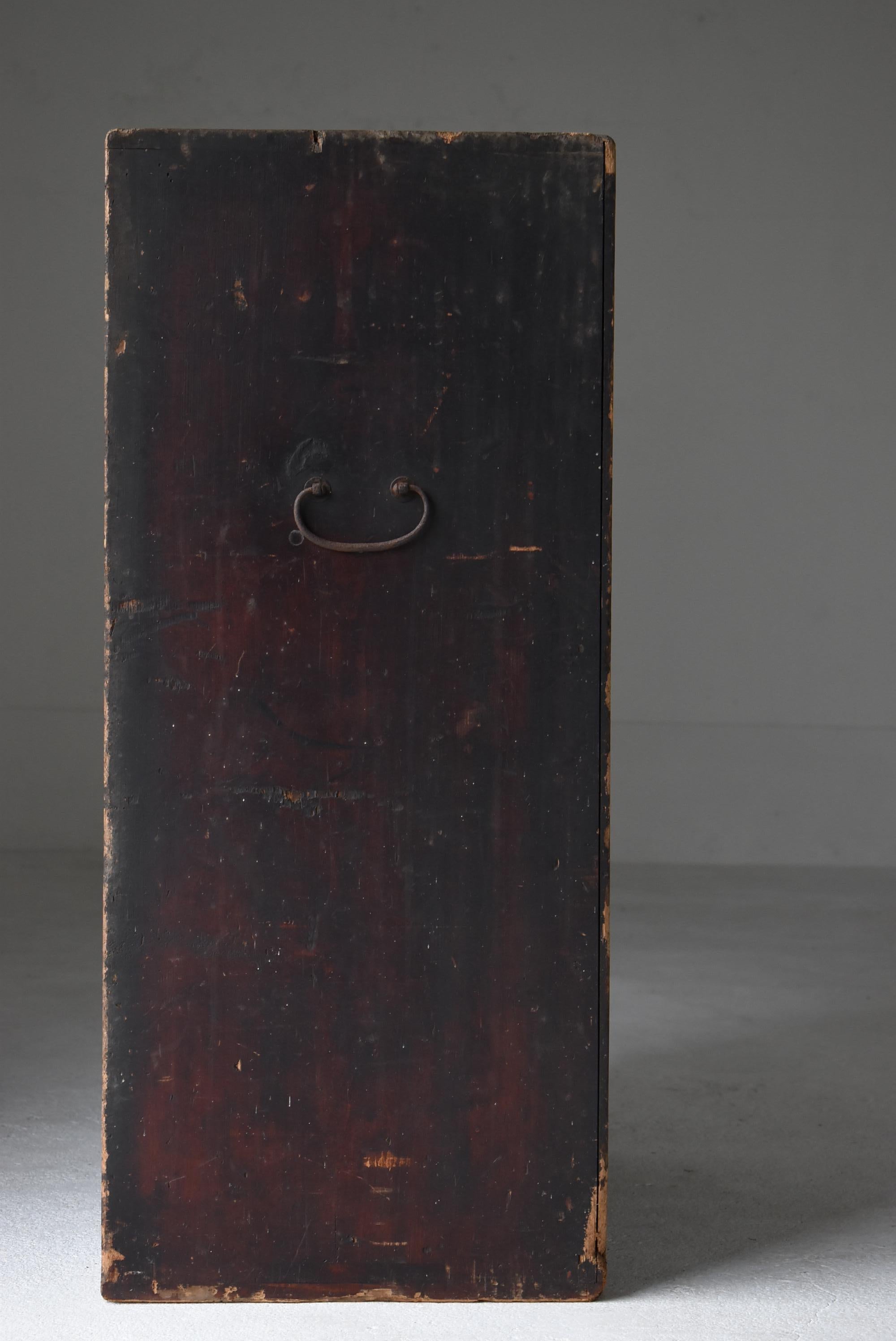 Japanese Antique Large Drawer 1860s-1920s / Tansu Sideboard Wabi Sabi For Sale 7