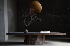 Japanese Antique Large Exhibition Table 1860s-1920s / Low Table Wabi-Sabi