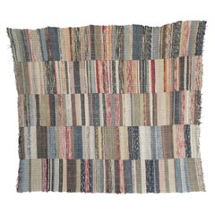 Japanese antique large-format woven tapestry【saki-ori】 / Another [Boro]