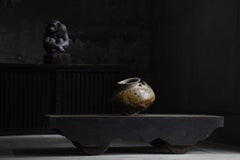 Japanese Antique Large Low Table 1860s-1900s / Sofa Table Wabi Sabi
