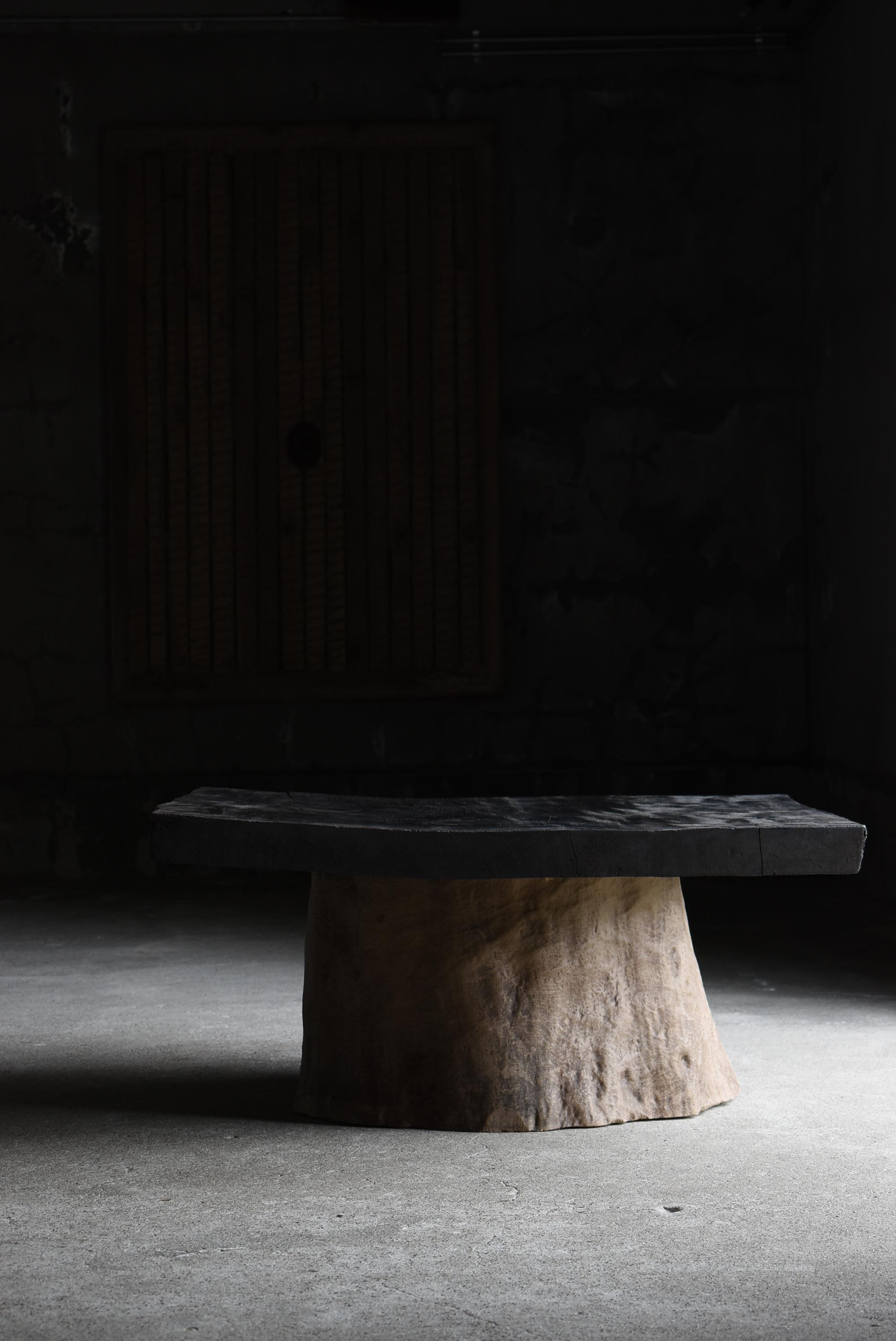 Japanese Antique Large Low Table 1860s-1920s / Coffee Table Wabi Sabi For Sale 9
