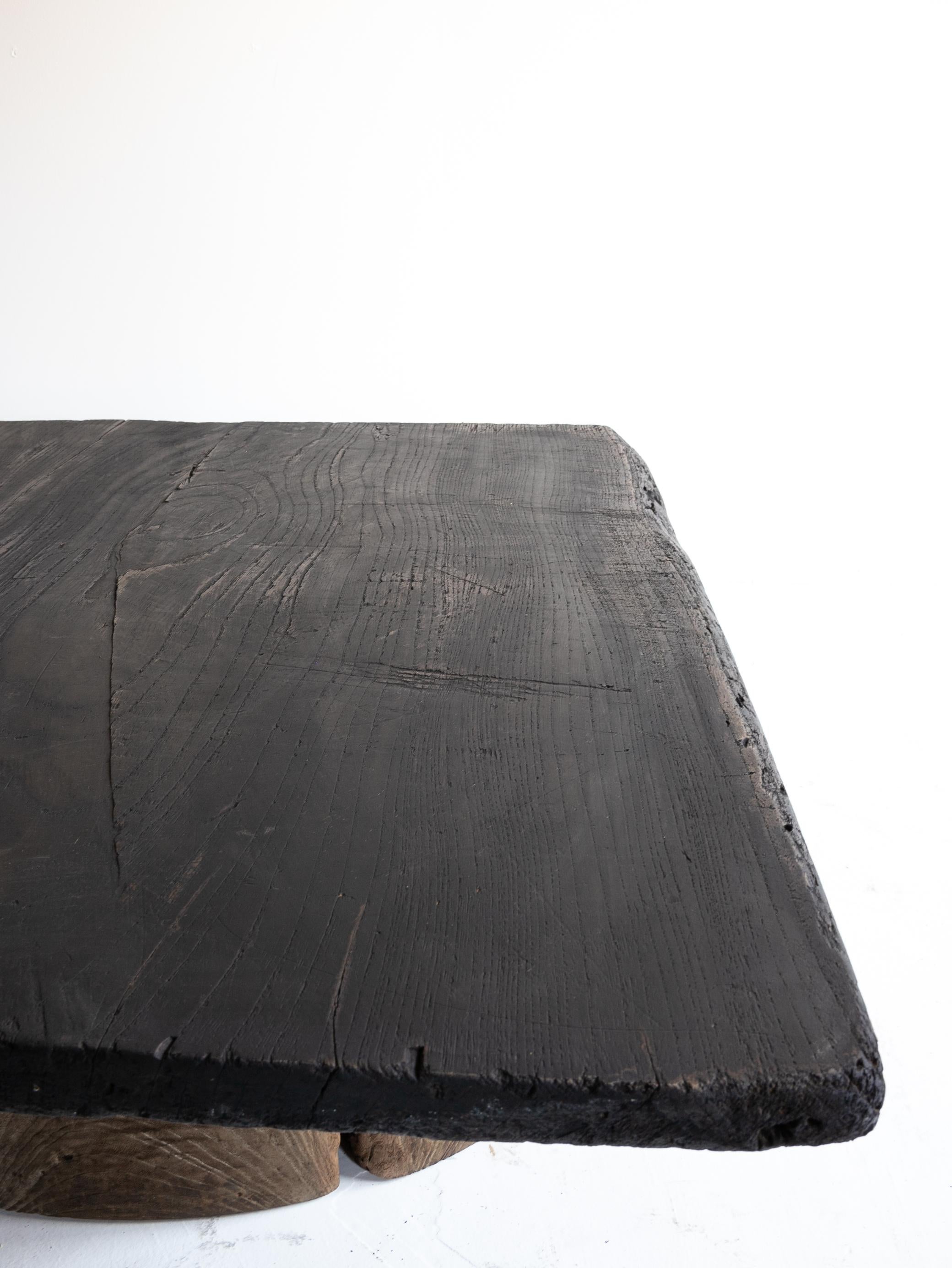 Japanese Antique Large Low Table 1860s-1920s / Coffee Table Wabi Sabi 11