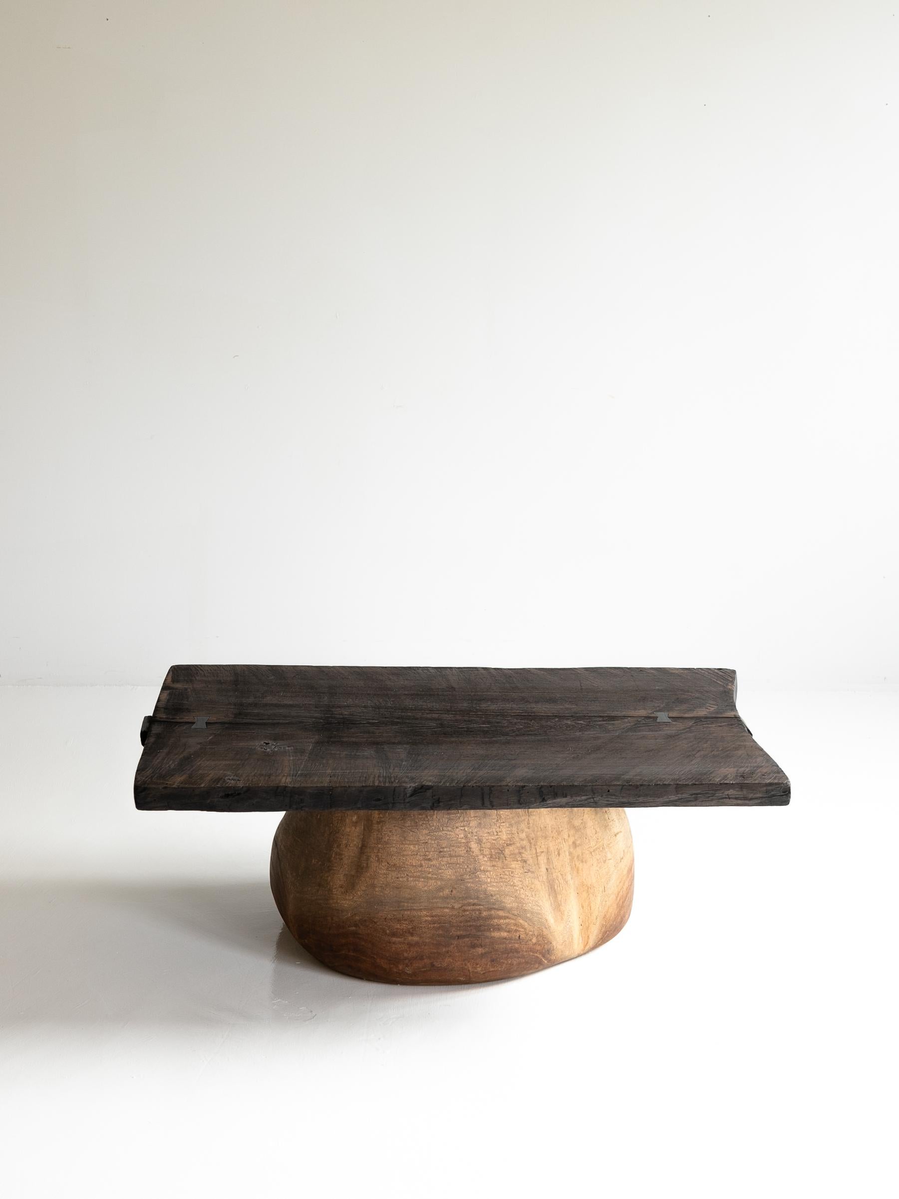 20th Century Japanese Antique Large Low Table 1860s-1920s / Coffee Table Wabi Sabi