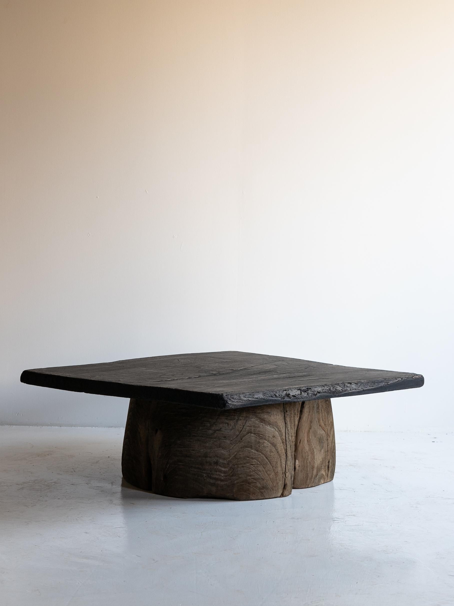 20th Century Japanese Antique Large Low Table 1860s-1920s / Coffee Table Wabi Sabi