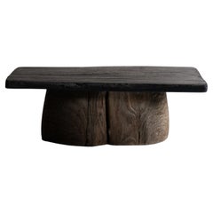 Japanese Antique Large Low Table 1860s-1920s / Coffee Table Wabi Sabi