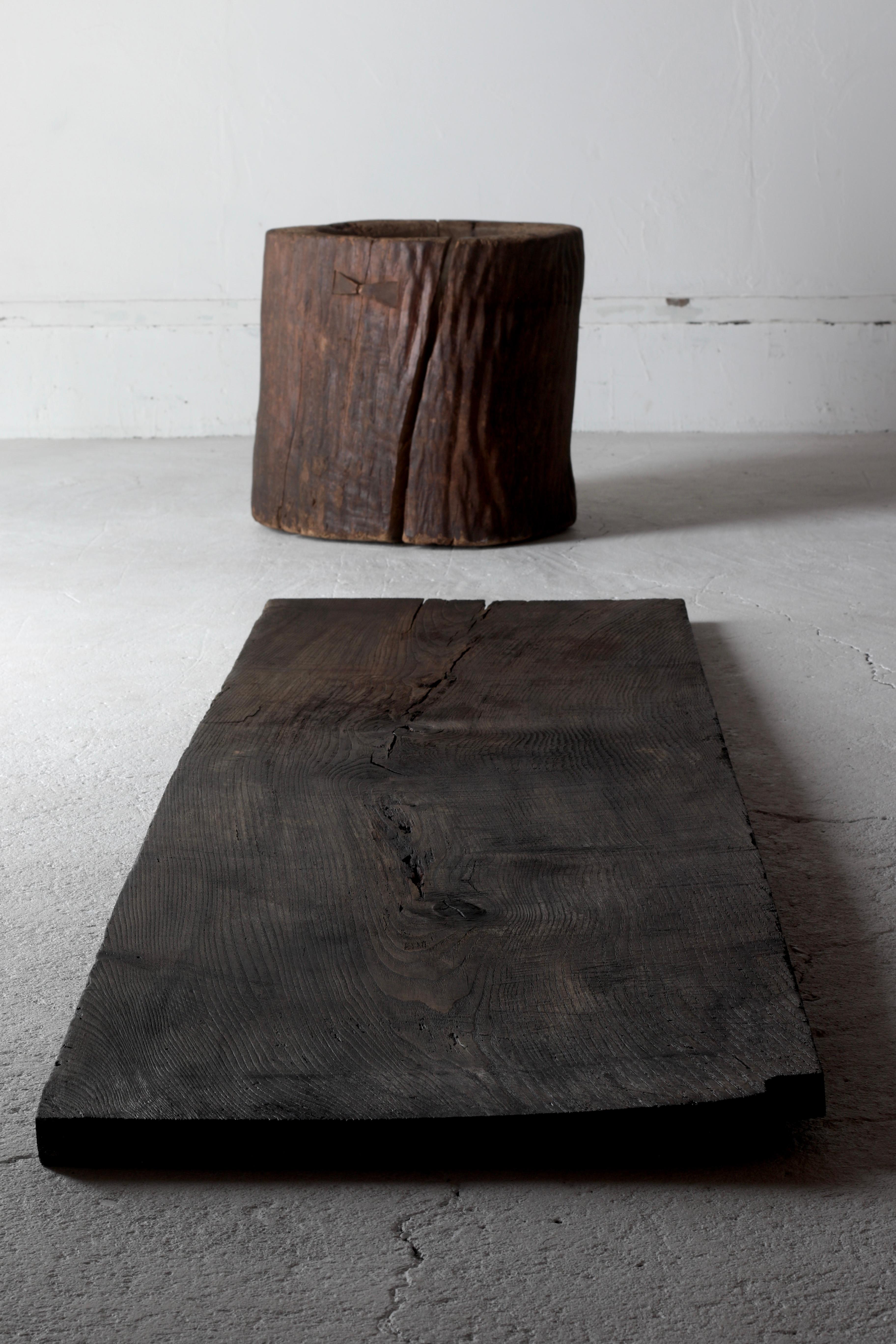 Japanese Antique Large Low Table / Sofa Table Coffee Table/ 1868-1912s Wabi-Sabi 11