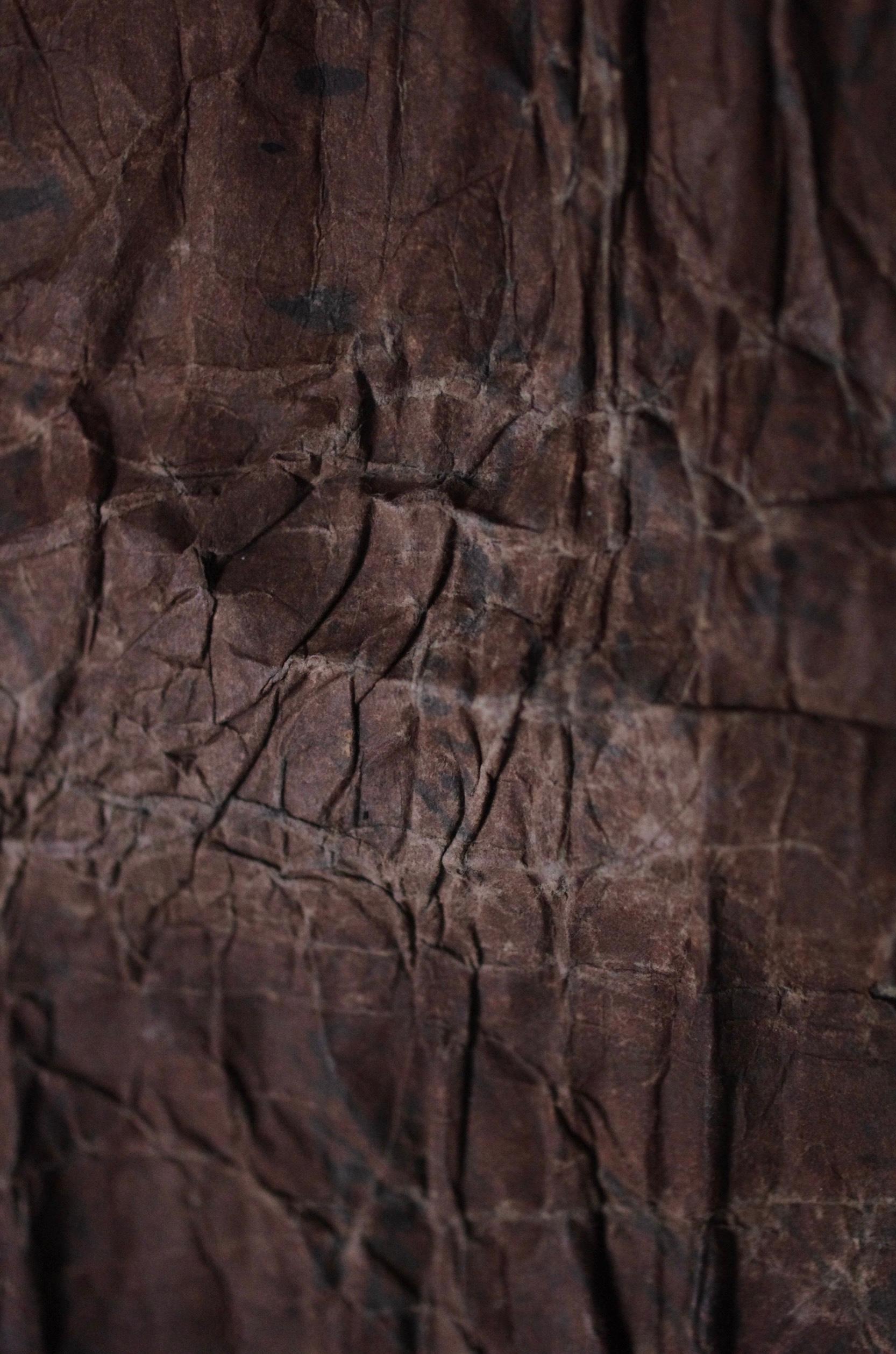 Gran Boro de Papel Japonés Antiguo / Decoración de Pared /Wabi-sabi Mingei 5