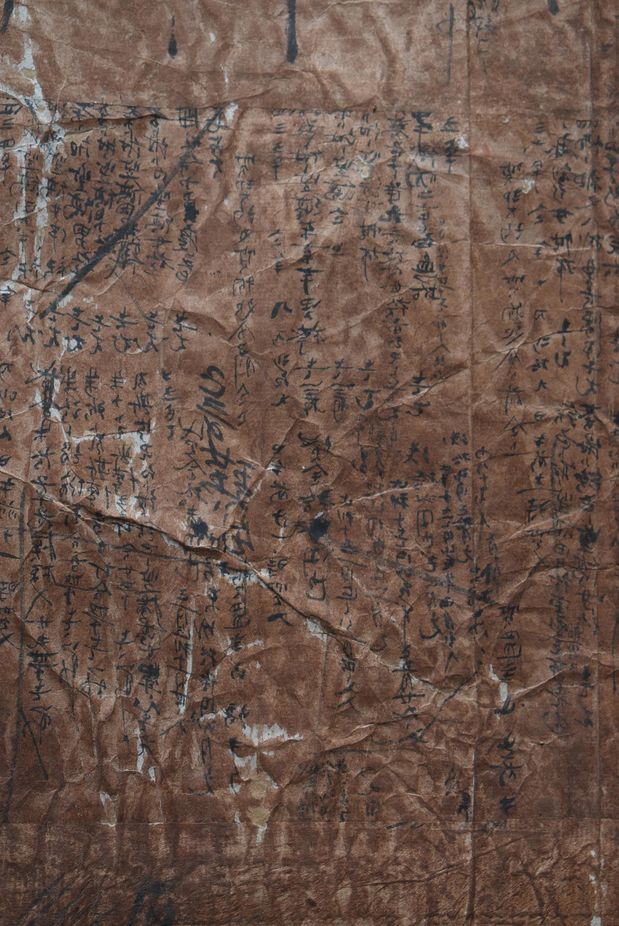 Japanese Antique Large Paper Mat 