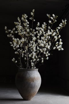 Japanische antike große Keramikvase spätes 16. - frühes 17. Jahrhundert / Wabi Sabi