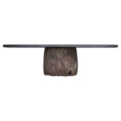 Japanese Antique Large Table 1860s-1900s / Sofa Table Coffee Table Wabi Sabi