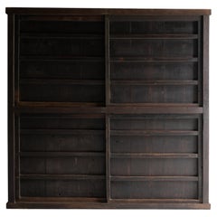 Japanese Antique Large Tansu 1860s-1900s / Cabinet Cupboard Wabi Sabi