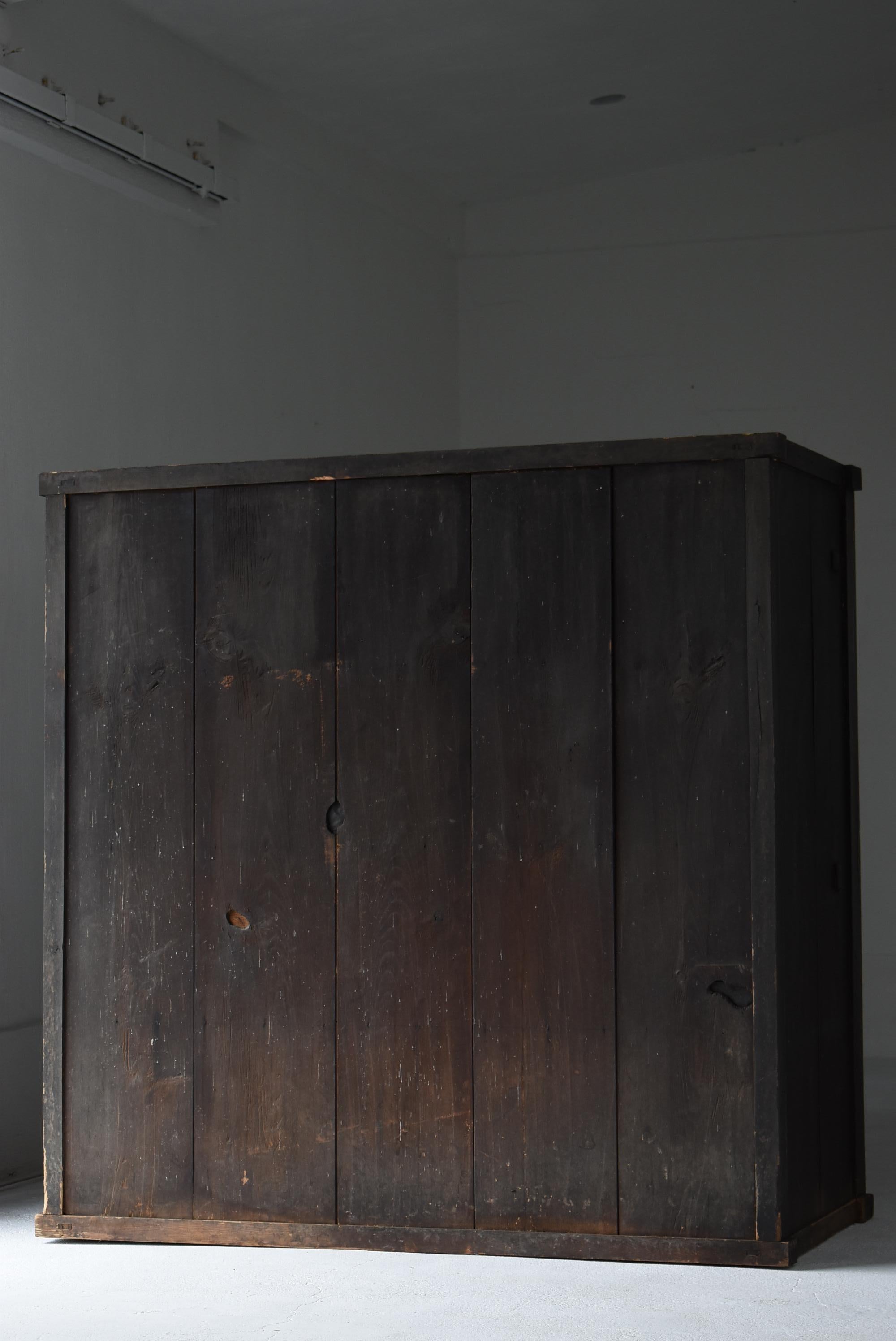 Japanische antike große Tansu 1860er-1900er Jahre / Schrank Wabi Sabi, Wabi Sabi 7