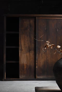Japanese Antique Large Tansu 1860s-1900s / Cabinet Wabi Sabi