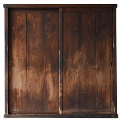 Antico Tansu giapponese di grandi dimensioni del 1860-1900 / Gabinetto Wabi Sabi