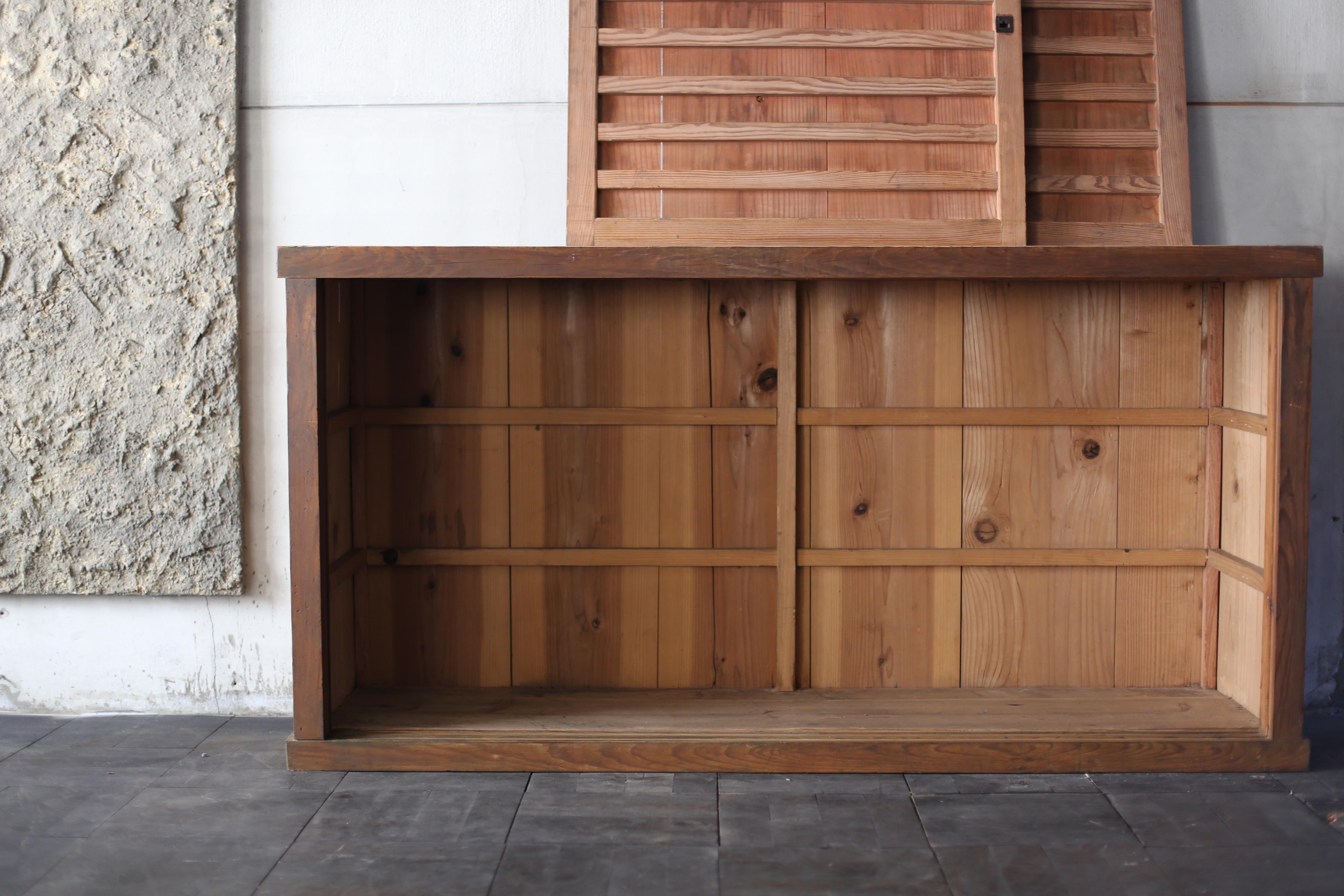 Japanese Antique Large Tansu 1860s-1900s / natural color 4
