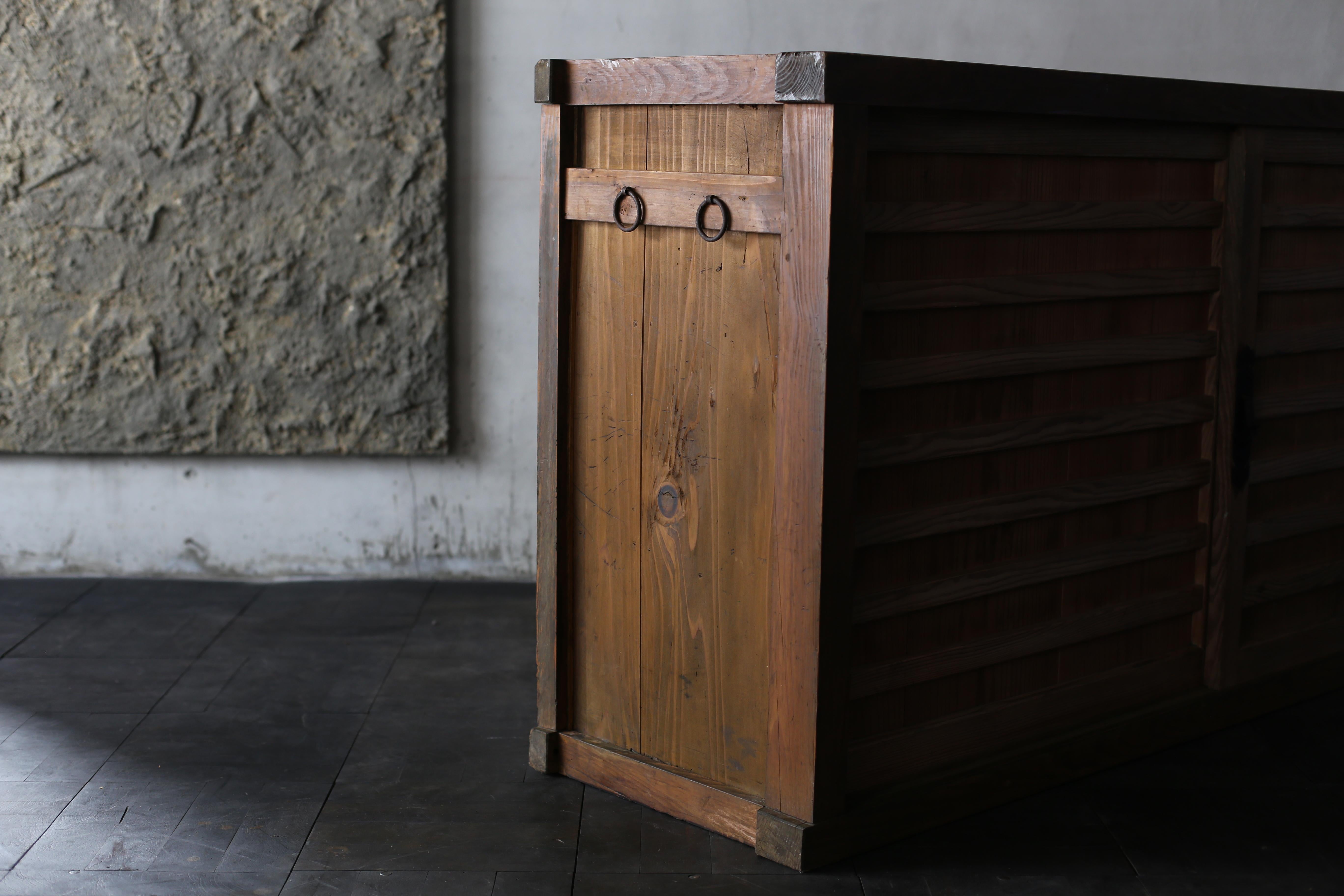 Japanese Antique Large Tansu 1860s-1900s / natural color 5
