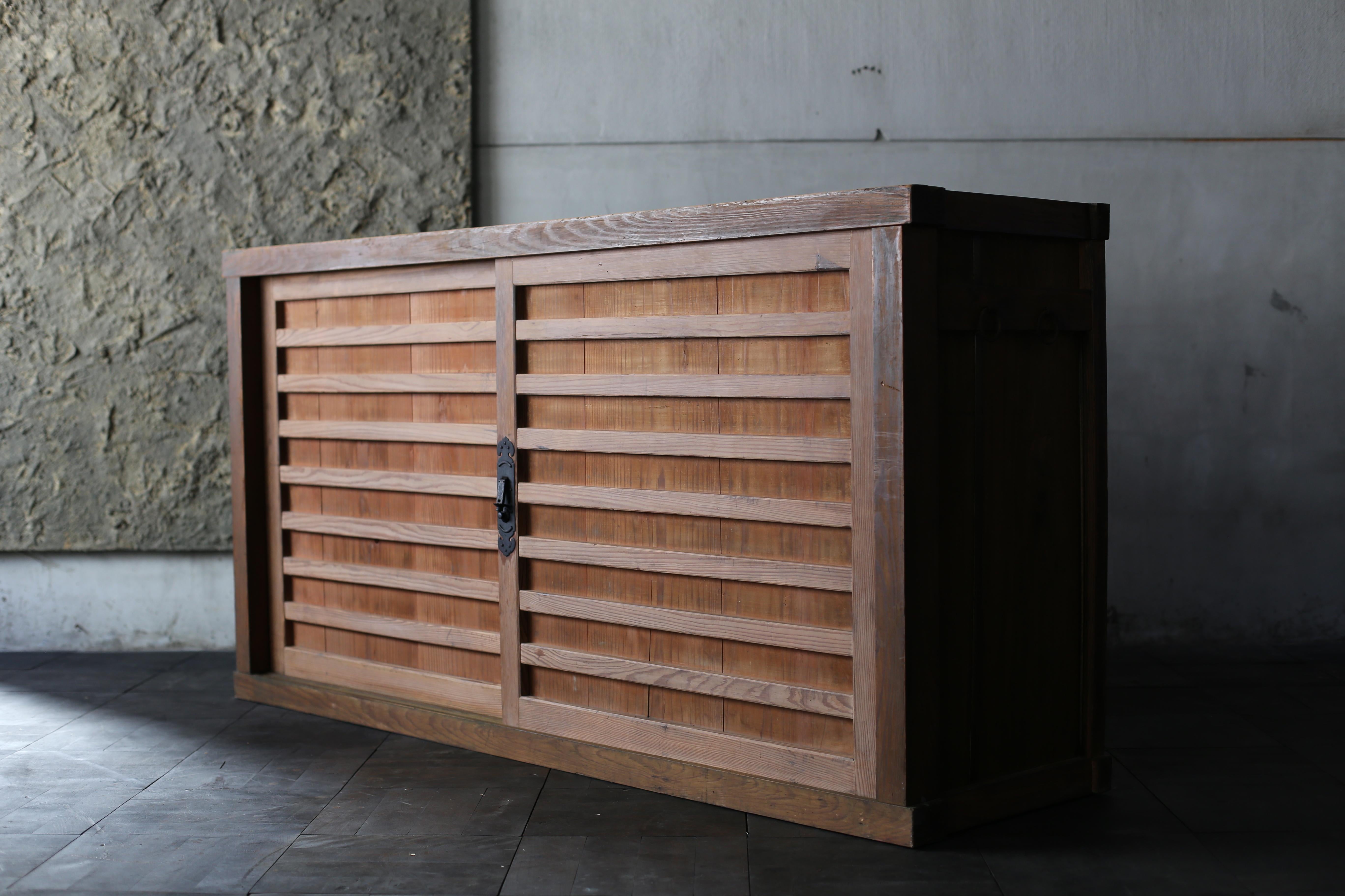 Japanese Antique Large Tansu 1860s-1900s / natural color 8