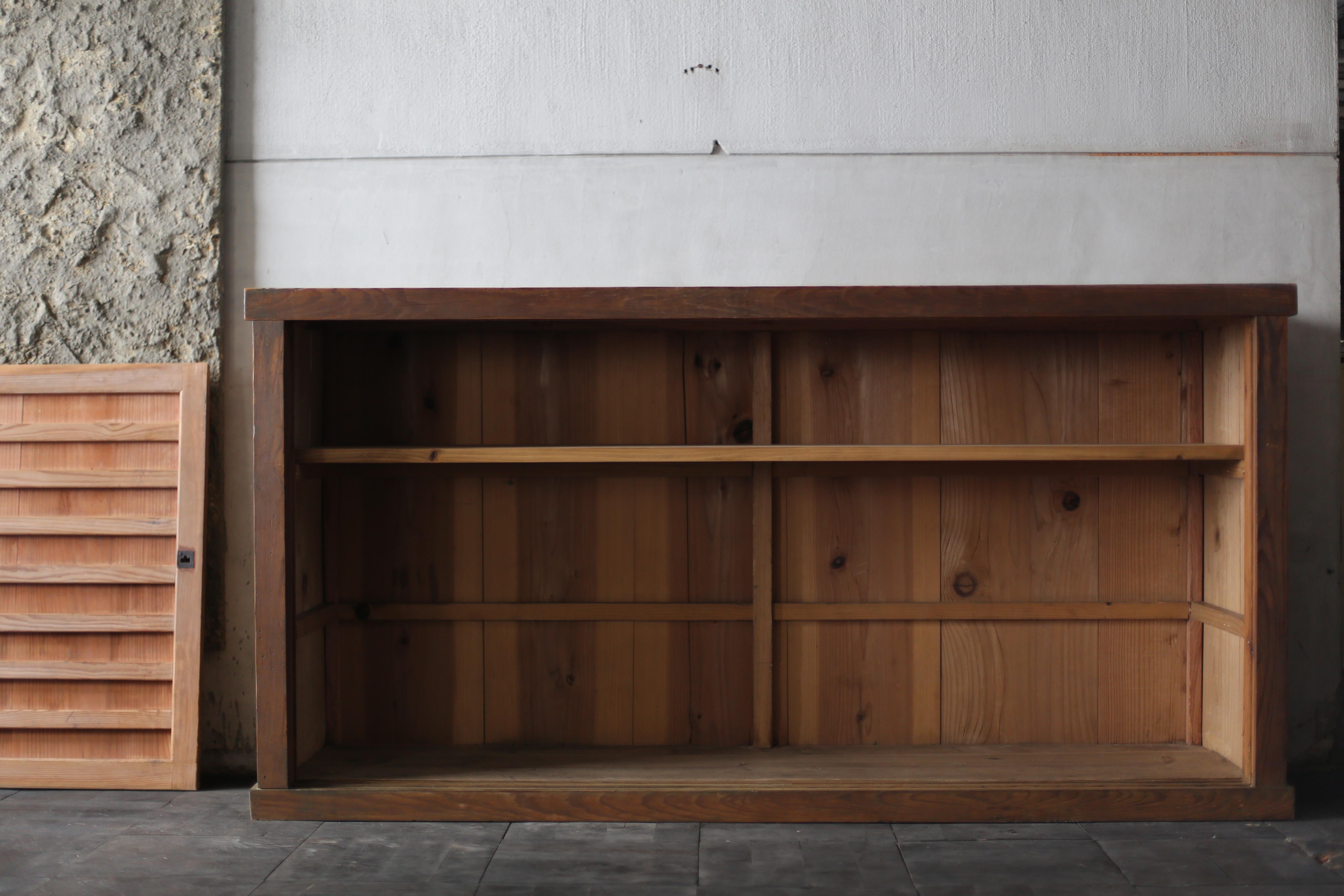 Japanese Antique Large Tansu 1860s-1900s / natural color 11