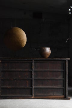 Antiguo Tansu Japonés Grande 1860s-1900s / Aparador Wabi Sabi