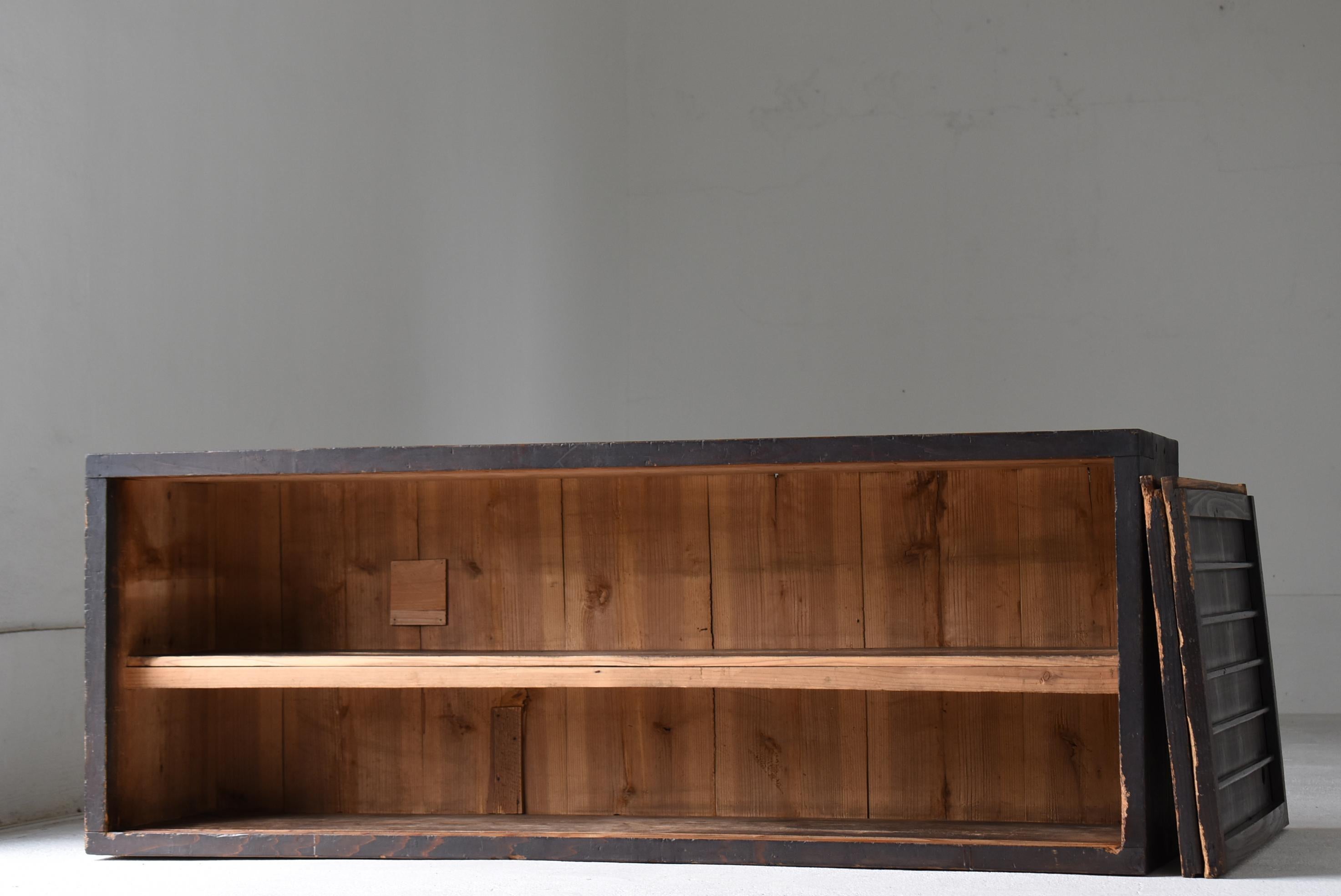 Antiguo Tansu Japonés Grande 1860s-1900s / Aparador Wabisabi en venta 3