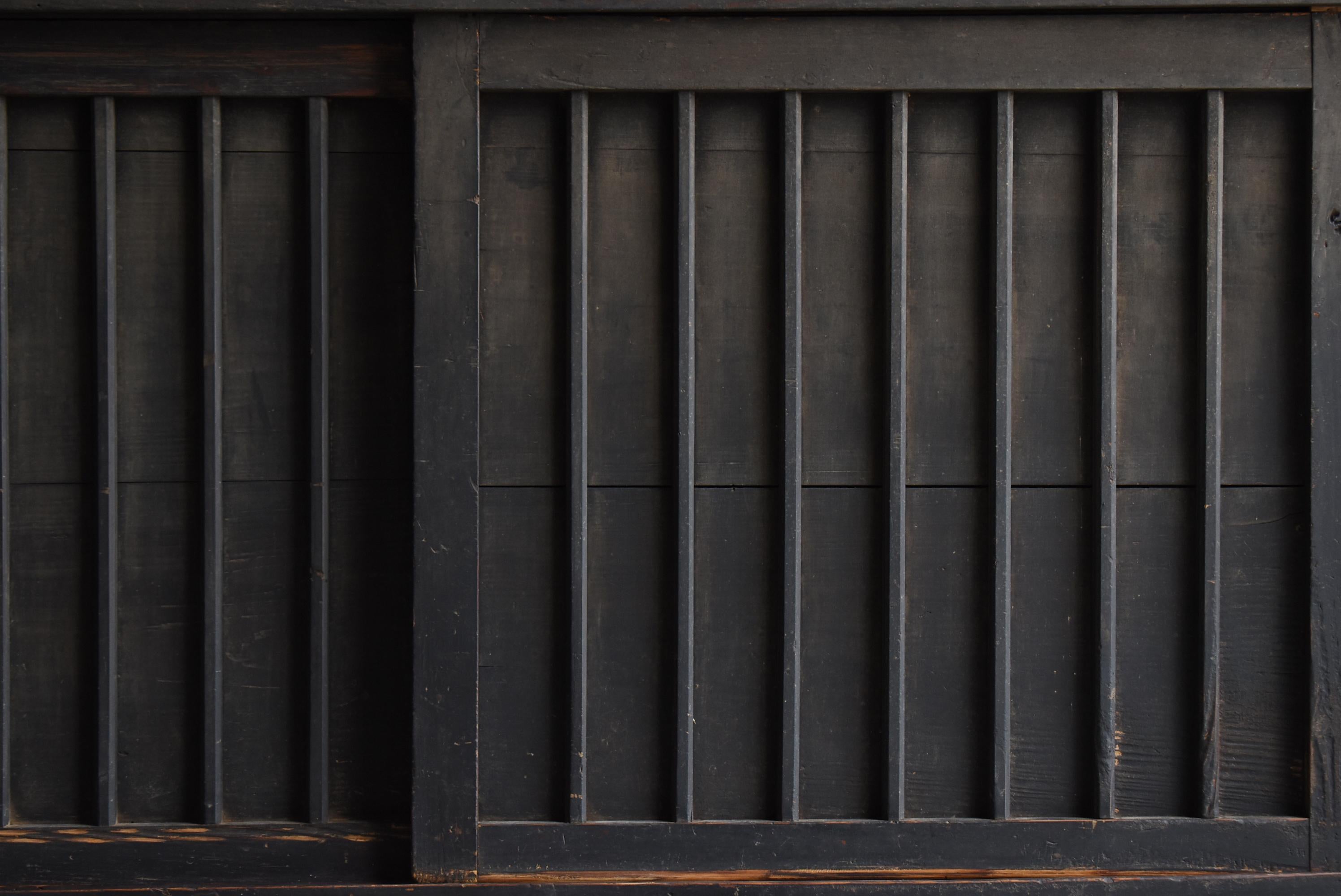 Japanese Antique Large Tansu 1860s-1900s / Sideboard Cabinet Wabisabi in vendita 9