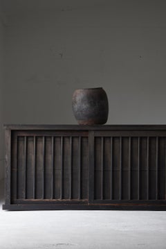 Japanese Antique Large Tansu 1860s-1900s / Sideboard Cabinet Wabisabi