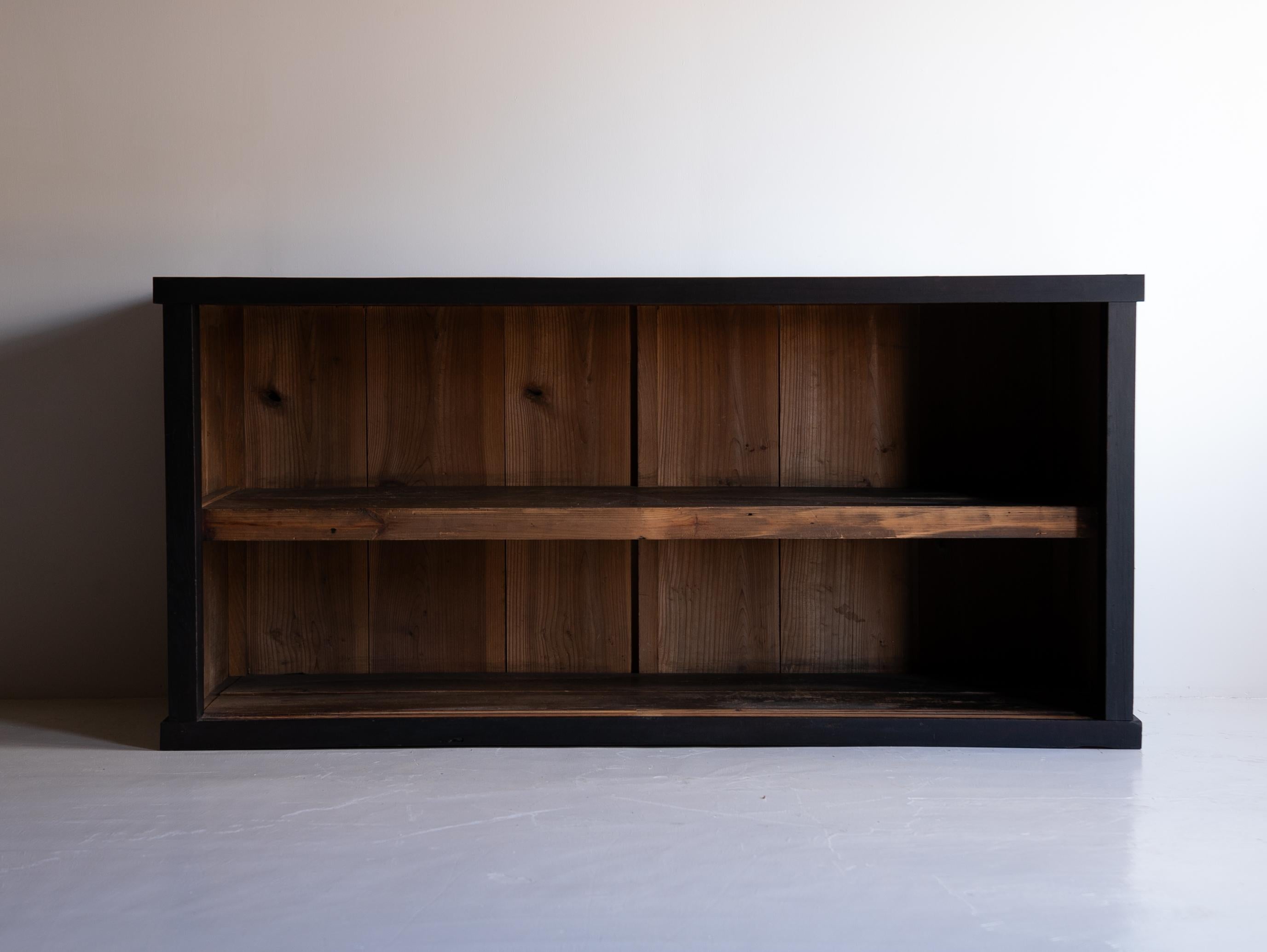 Grand Tansu japonais des années 1860-1900 / Enfilade Wabi Sabi 5