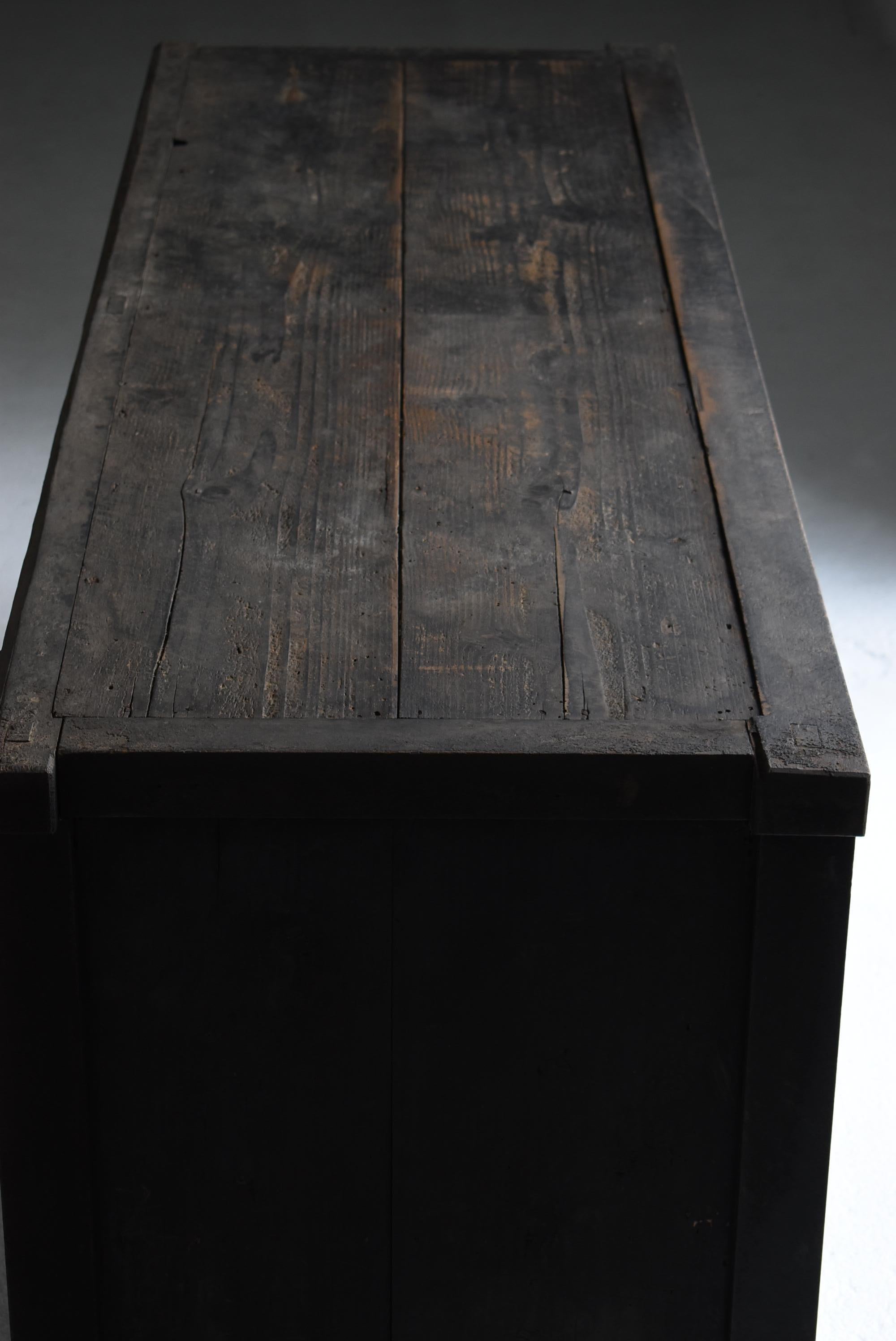 Japanese Antique Large Tansu 1860s-1900s / Sideboard Wabi Sabi 7