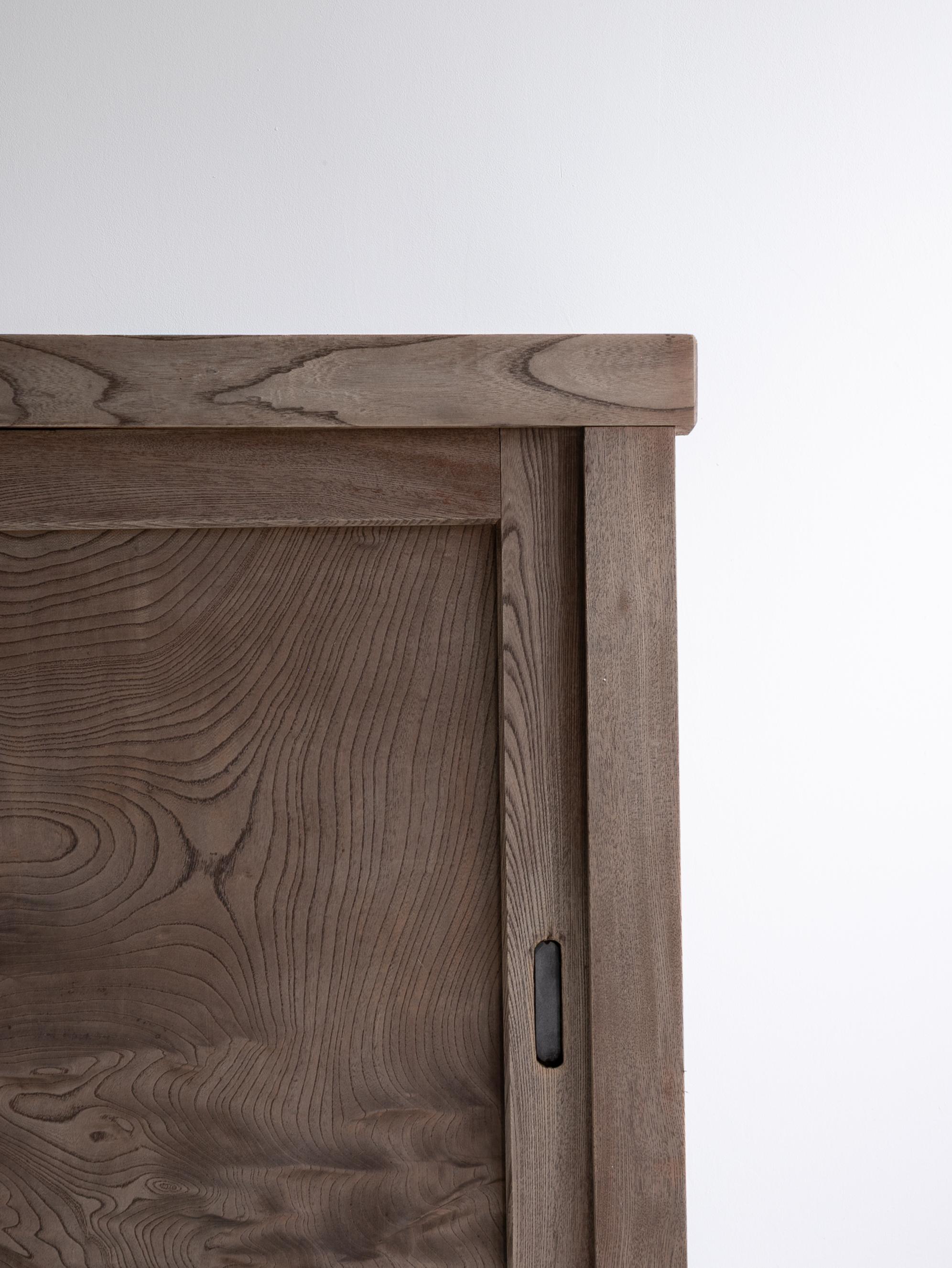 Antico Tansu giapponese di grandi dimensioni del 1860-1900 / Armadio di stoccaggio Credenza Wabisabi in vendita 5