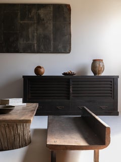 Japanese Antique Large Tansu 1860s-1900s / Sideboard Wabi Sabi