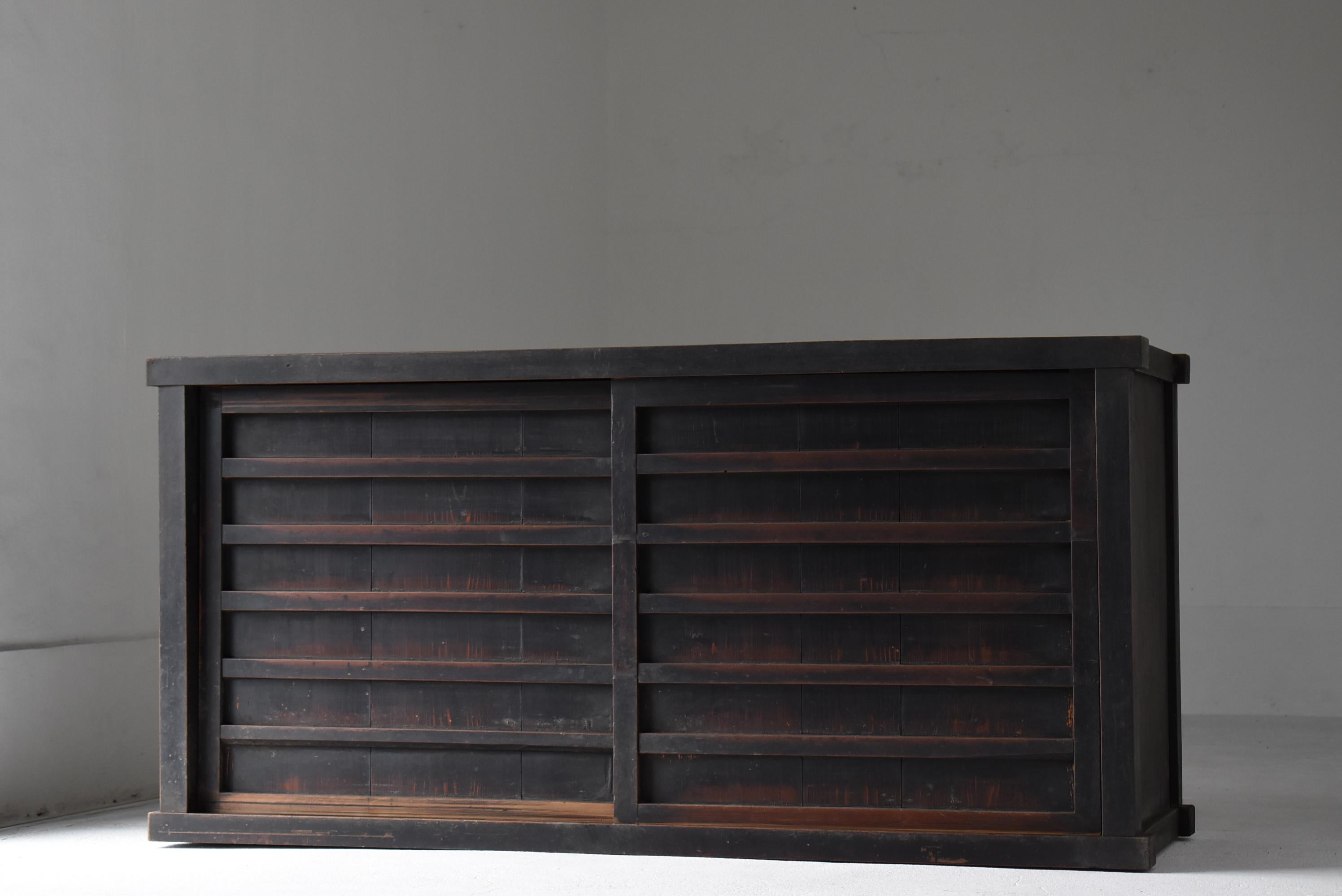 Meiji Japanese Antique Large Tansu 1860s-1900s / Sideboard Wabi Sabi