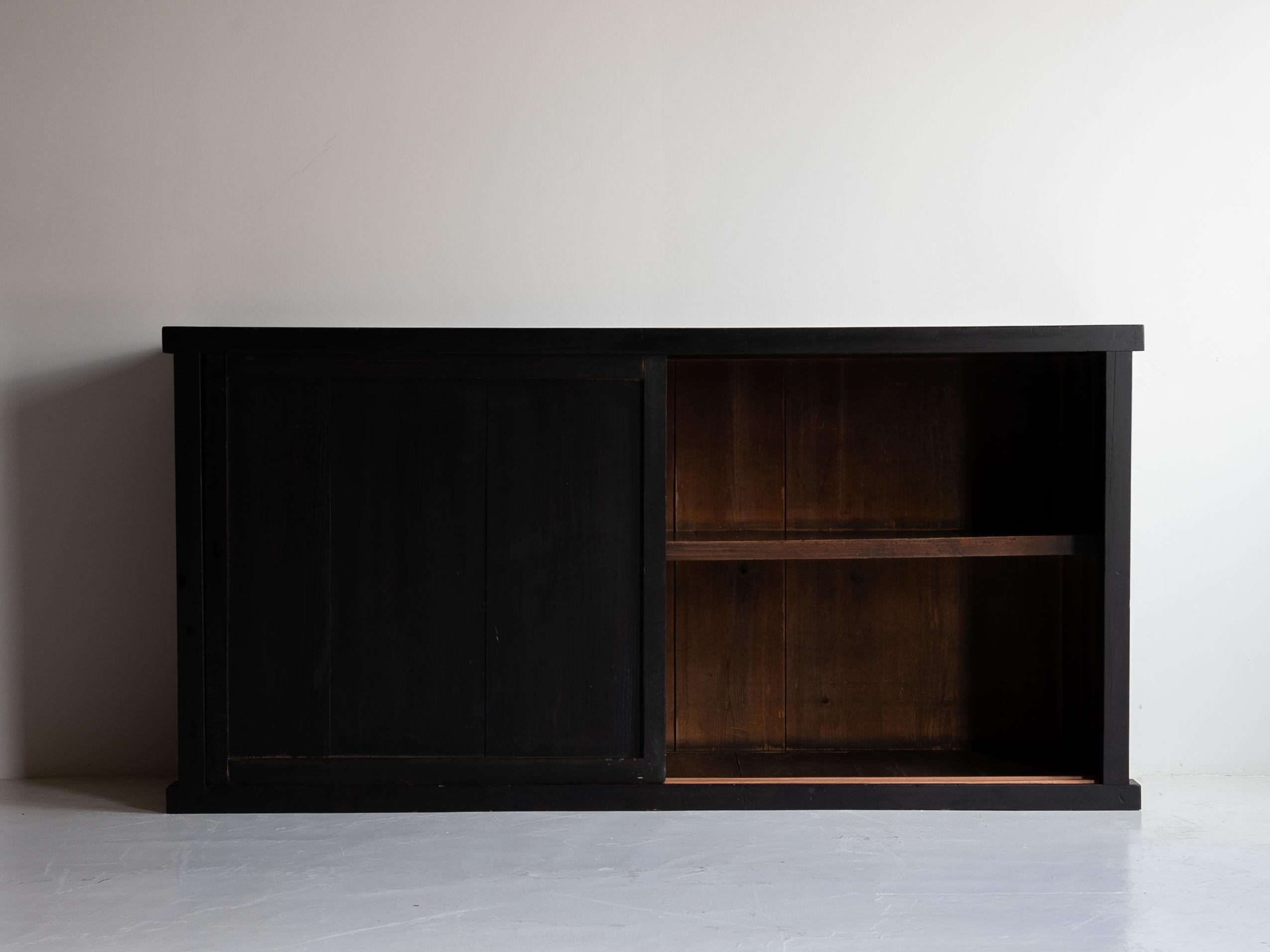 Grand Tansu japonais des années 1860-1900 / Enfilade Wabi Sabi Bon état à Sammu-shi, Chiba