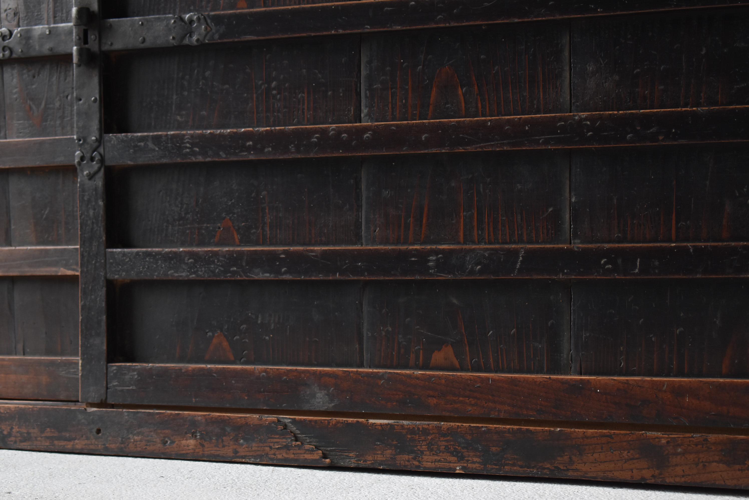 Japanese Antique Large Tansu 1860s-1900s / Sideboard Wabi Sabi 1