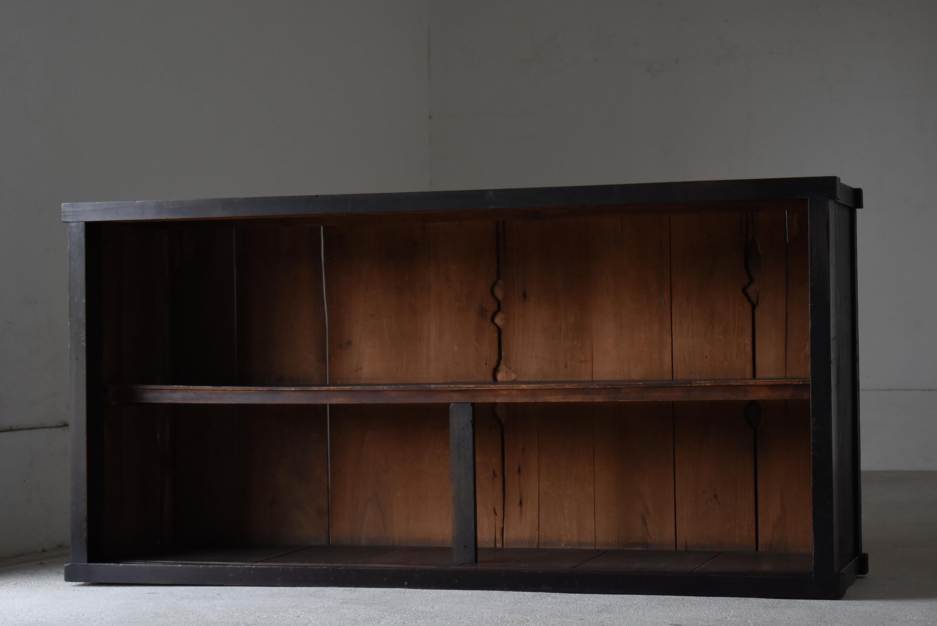 Japanese Antique Large Tansu 1860s-1900s / Sideboard Wabisabi 4