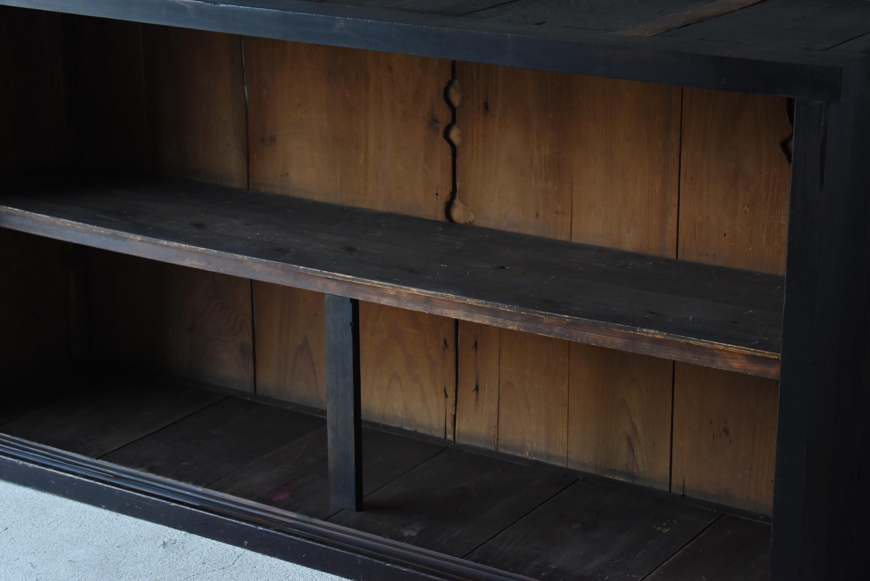 Japanese Antique Large Tansu 1860s-1900s / Sideboard Wabisabi 5