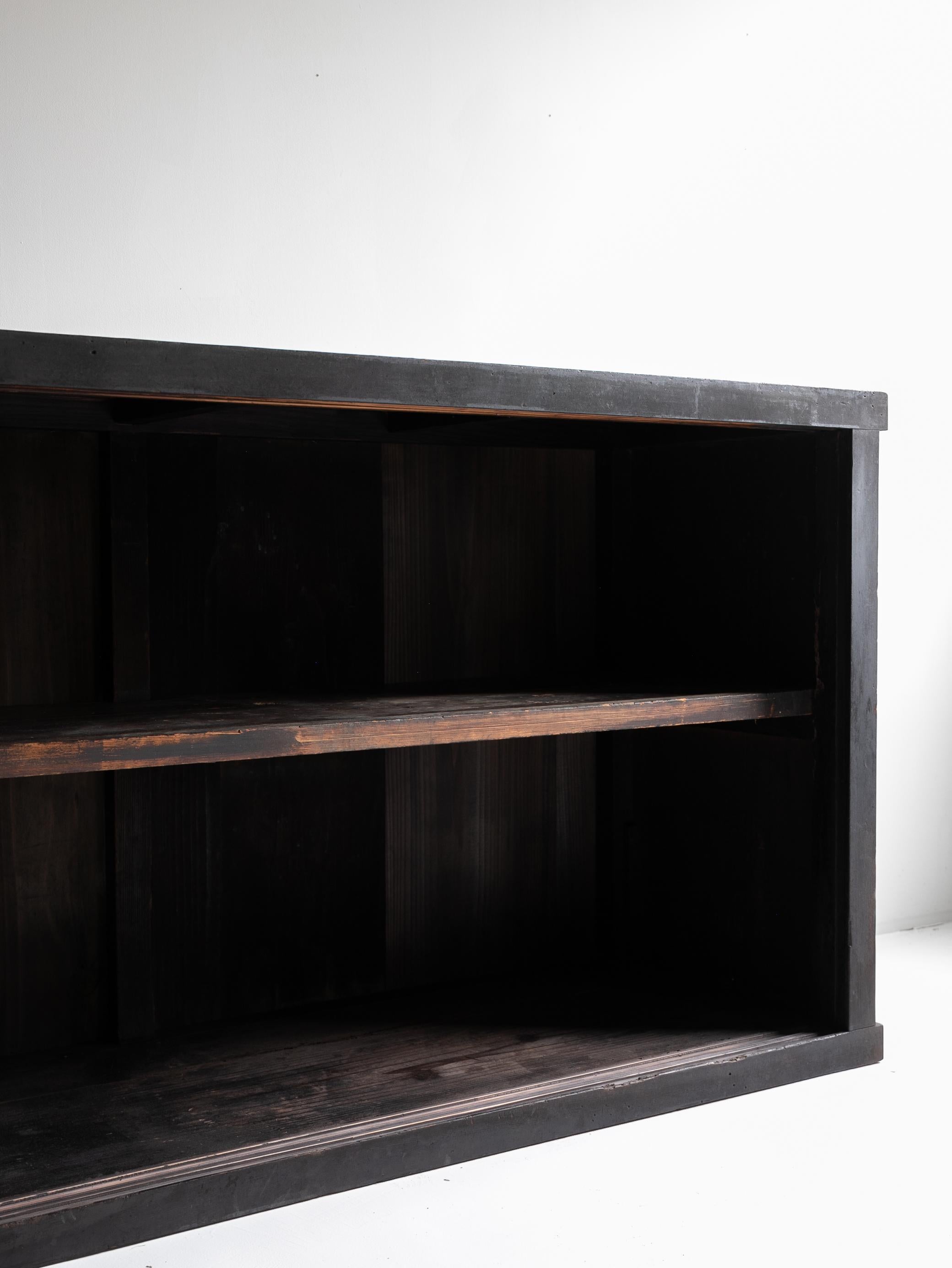 Antike japanische große Tansu 1860er-1900er Jahre / Sideboard Wabisabi, antik 5