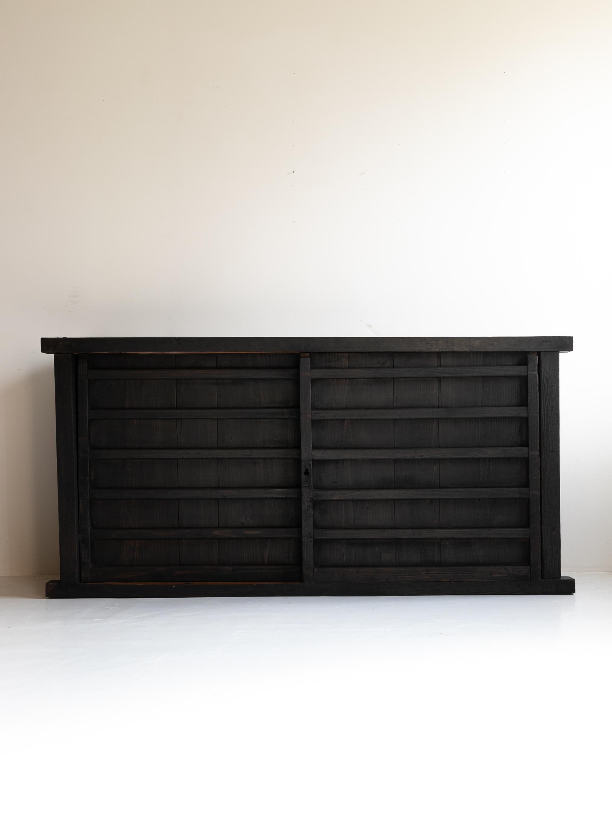 Meiji Japanese Antique Rare Large Tansu 1860s-1900s / Sideboard Wabisabi
