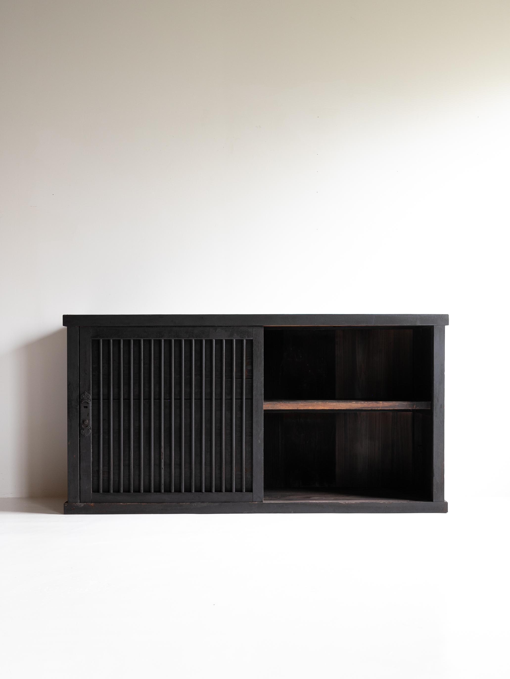 Antike japanische große Tansu 1860er-1900er Jahre / Sideboard Wabisabi, antik (Japanisch)
