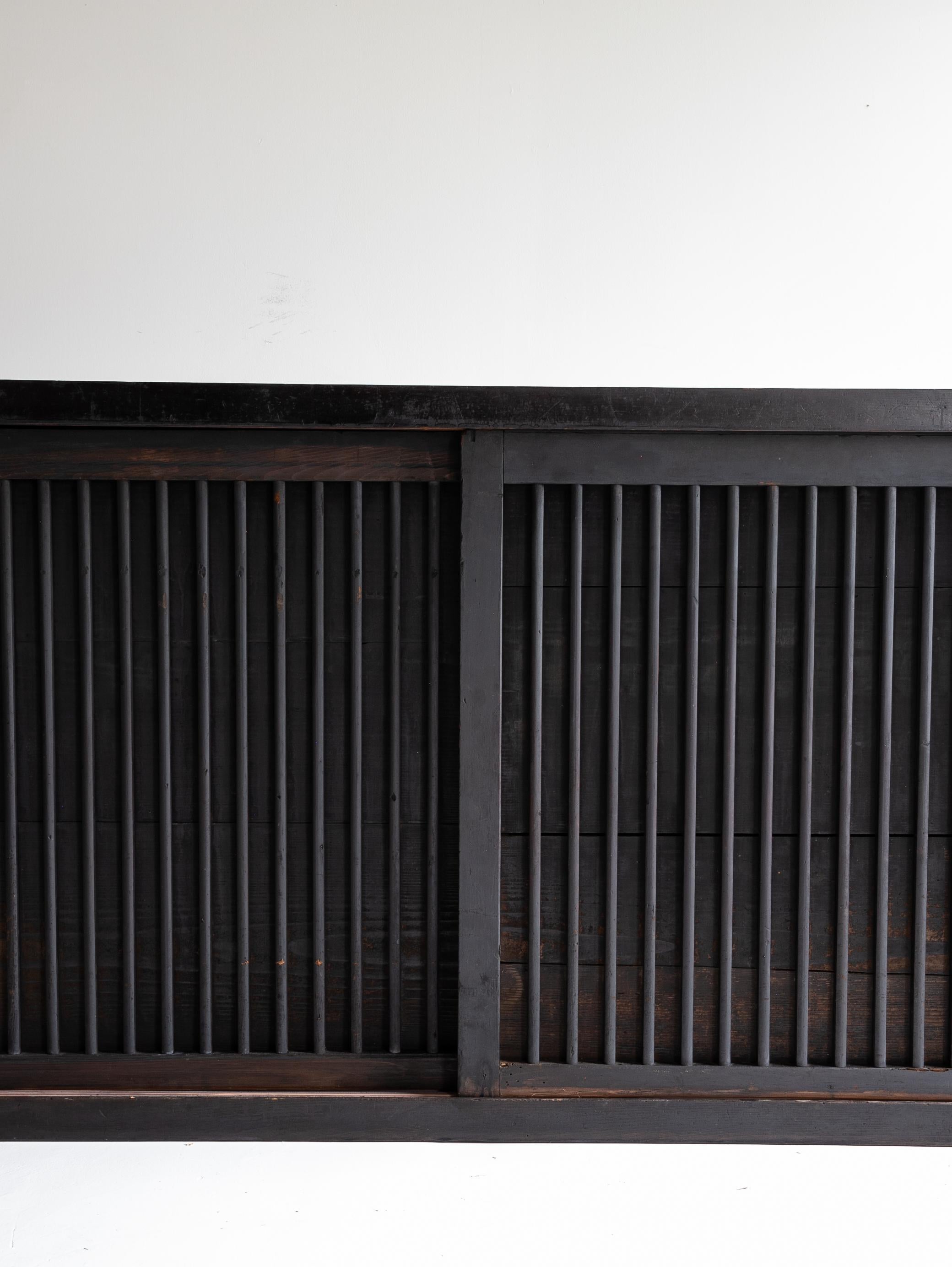 Grand buffet japonais Tansu 1860s-1900s Wabisabi 1
