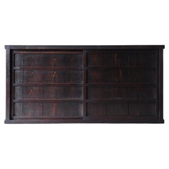 Japanese Antique Large Tansu 1860s-1900s / Sideboard Wabisabi