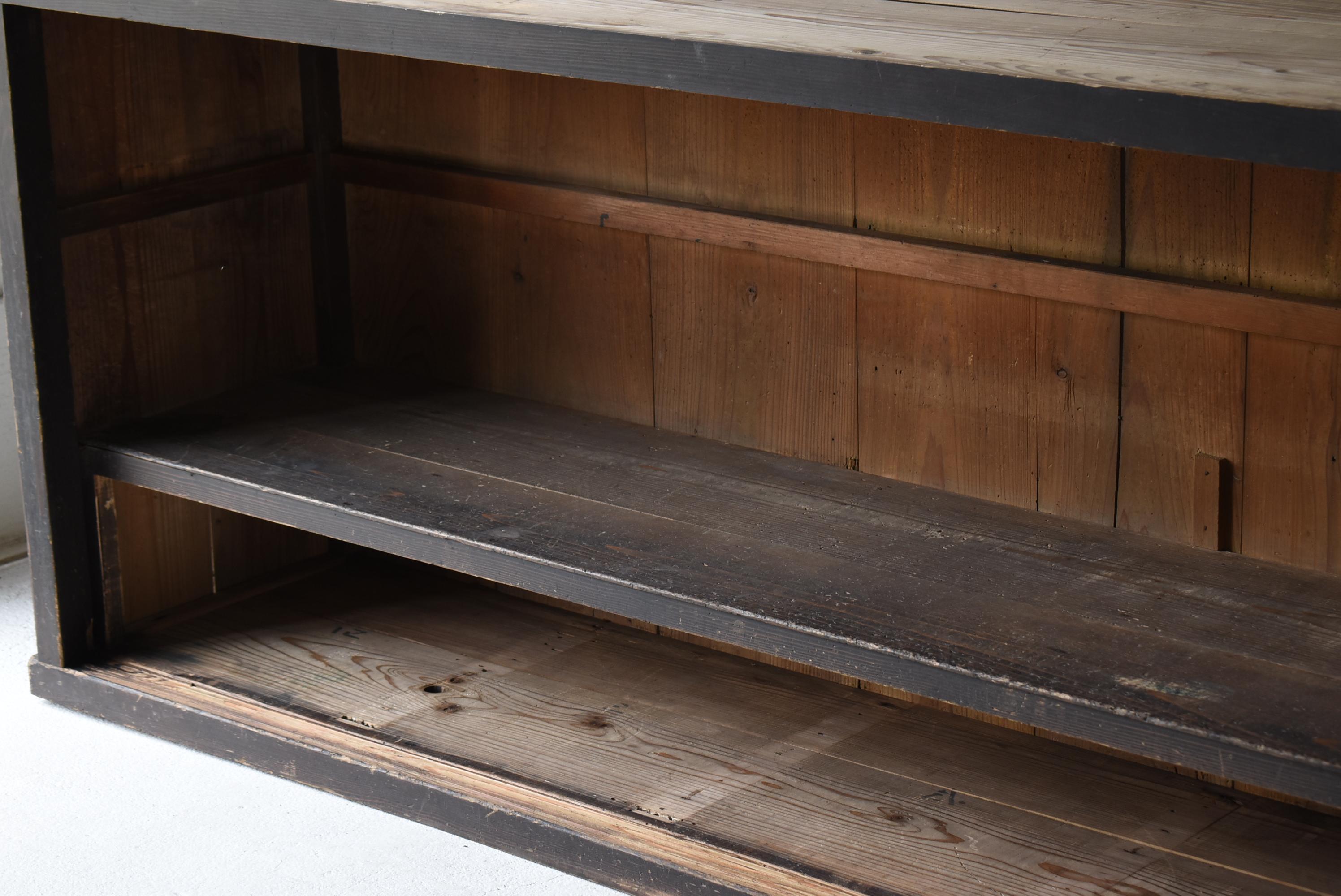 Antiguo Tansu Japonés Grande 1860s-1900s / Armario Aparador Wabisabi en venta 4
