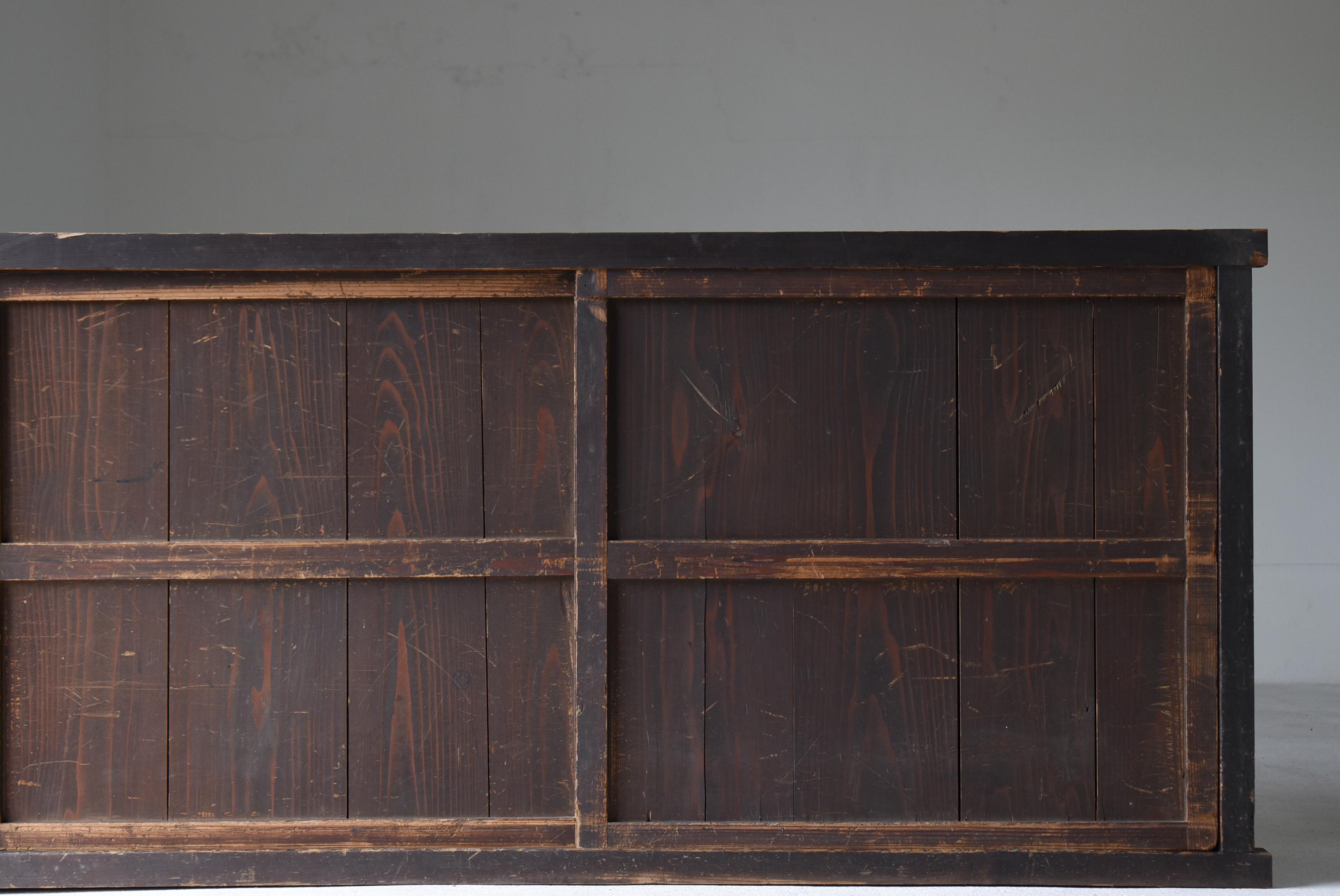 Antiguo Tansu Japonés Grande 1860s-1900s / Armario Aparador Wabisabi siglo XX en venta