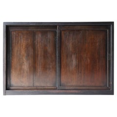 Japanese Antique Large Tansu 1860s-1920s / Sideboard Cabinet Wabisabi