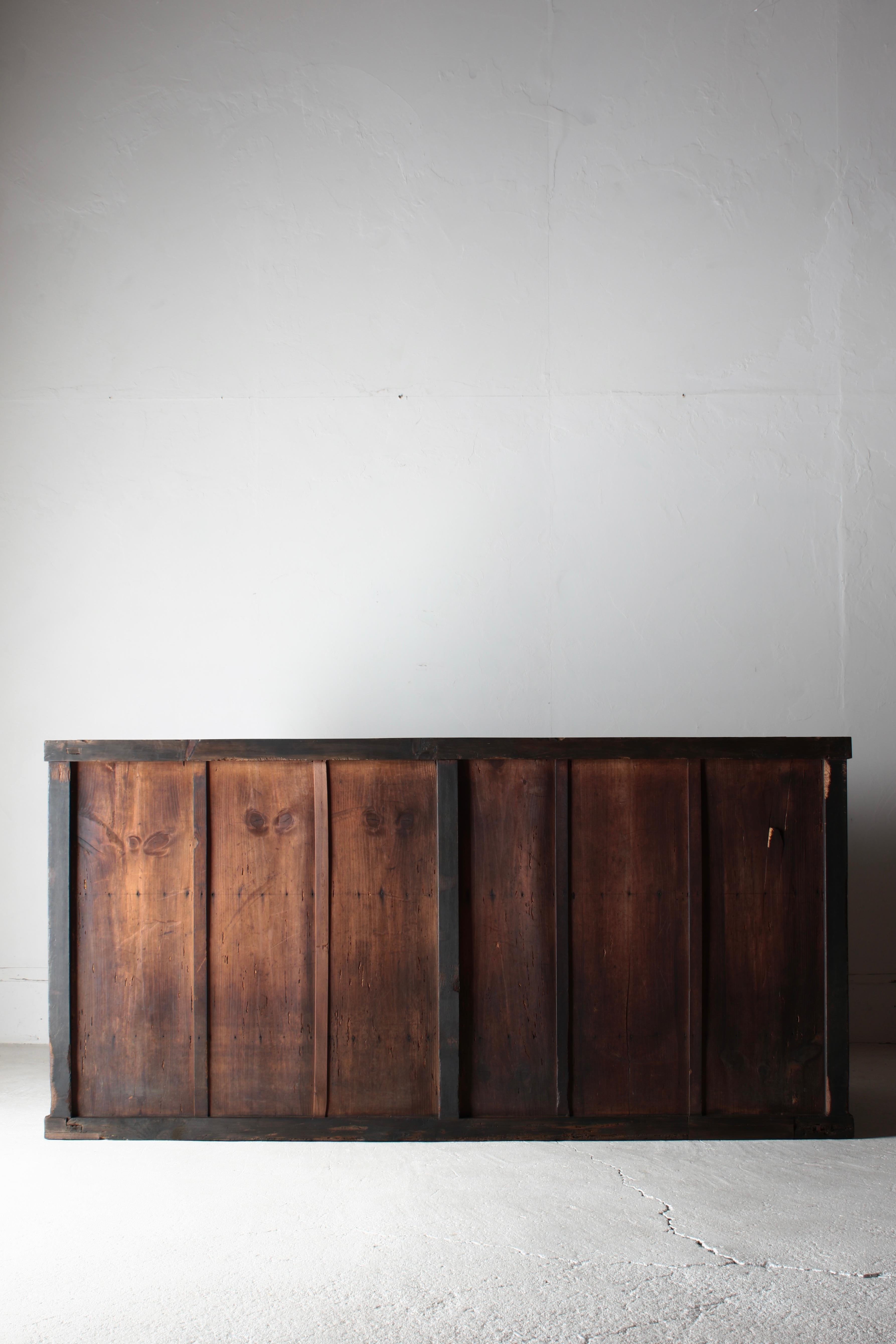 Japanese Antique Large Tansu / Cabinet Sideboard / 1868-1912s Wabi-sabi 3