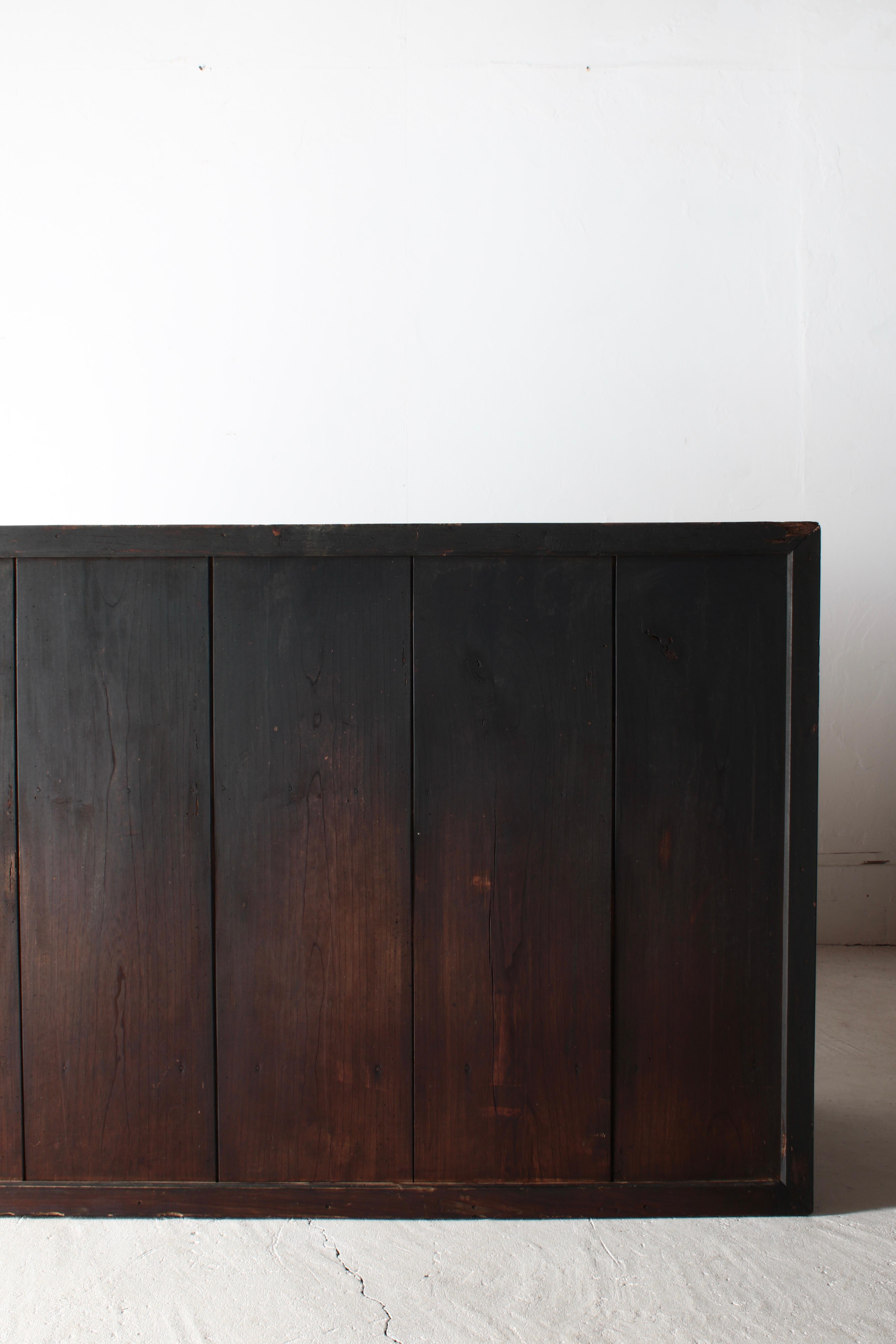 Japanese Antique Large Tansu / Cabinet Sideboard / 1868-1912s Wabi-sabi For Sale 6