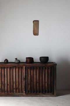 Japanese Antique Large Tansu / Cabinet Sideboard / 1868-1912s Wabi-sabi