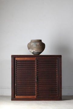 Japanese Antique Large Tansu / Cabinet Sideboard / 1868-1912s / Wabi-Sabi